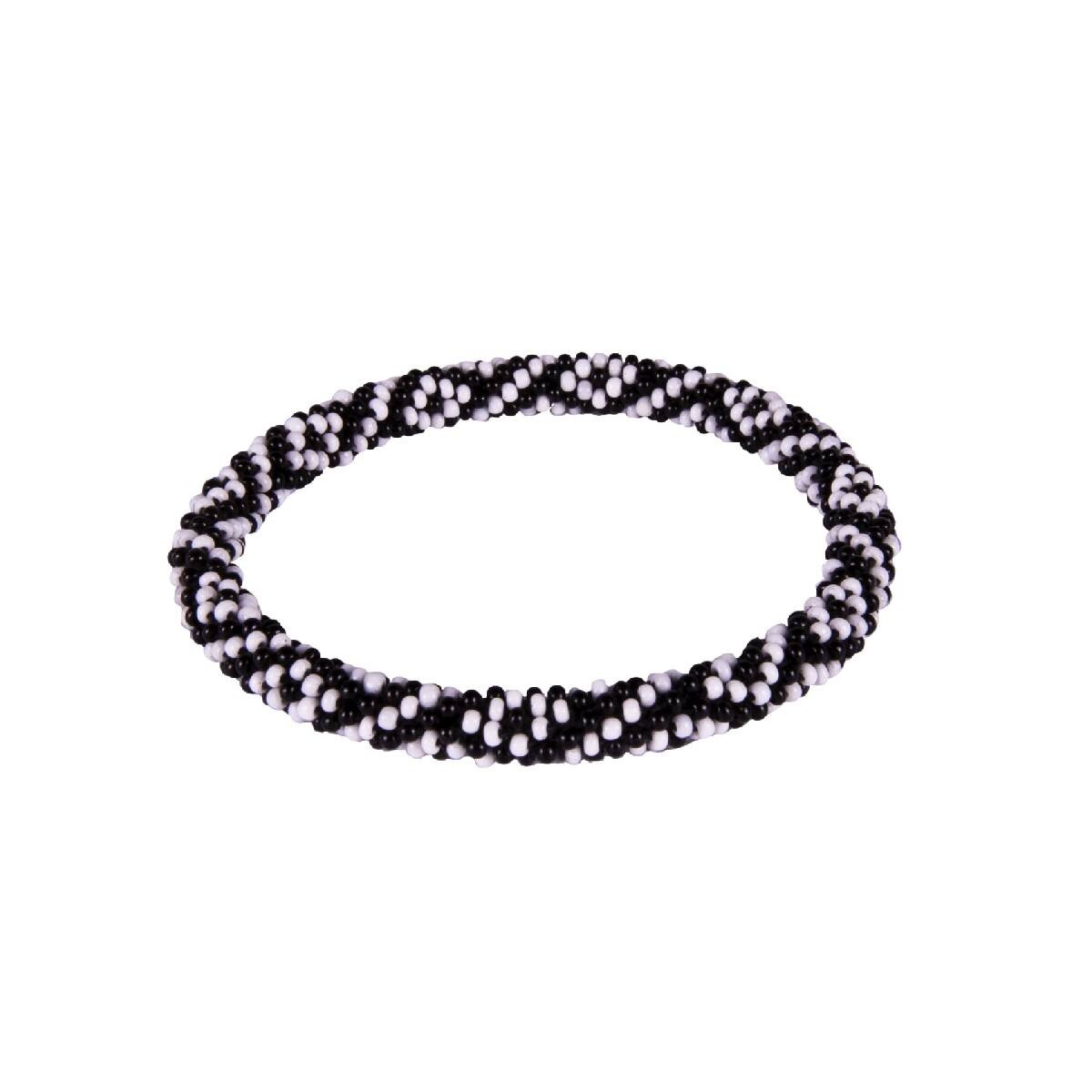 Mayalu Two Color Roll On Bracelet - Black