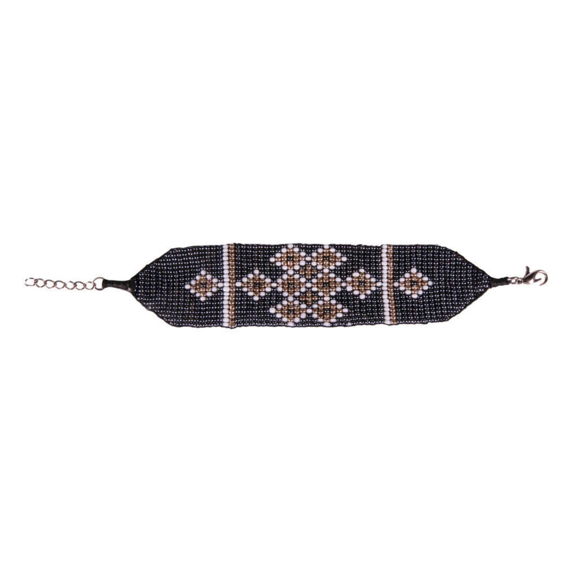 Mayalu Endlosknoten-Armband – Kharani-Grau