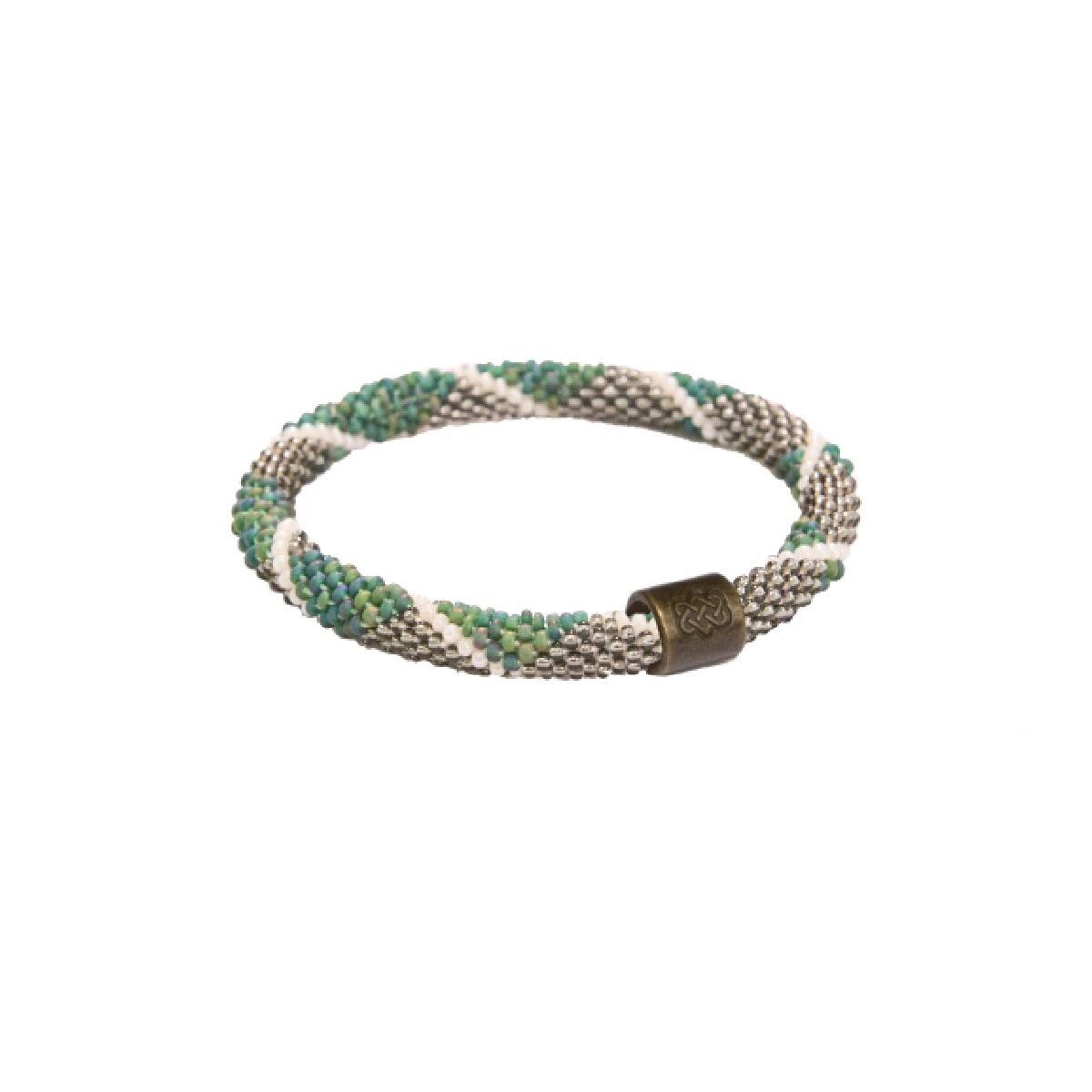 Mayalu Diamond Roll On Bracelet - Rathna Green