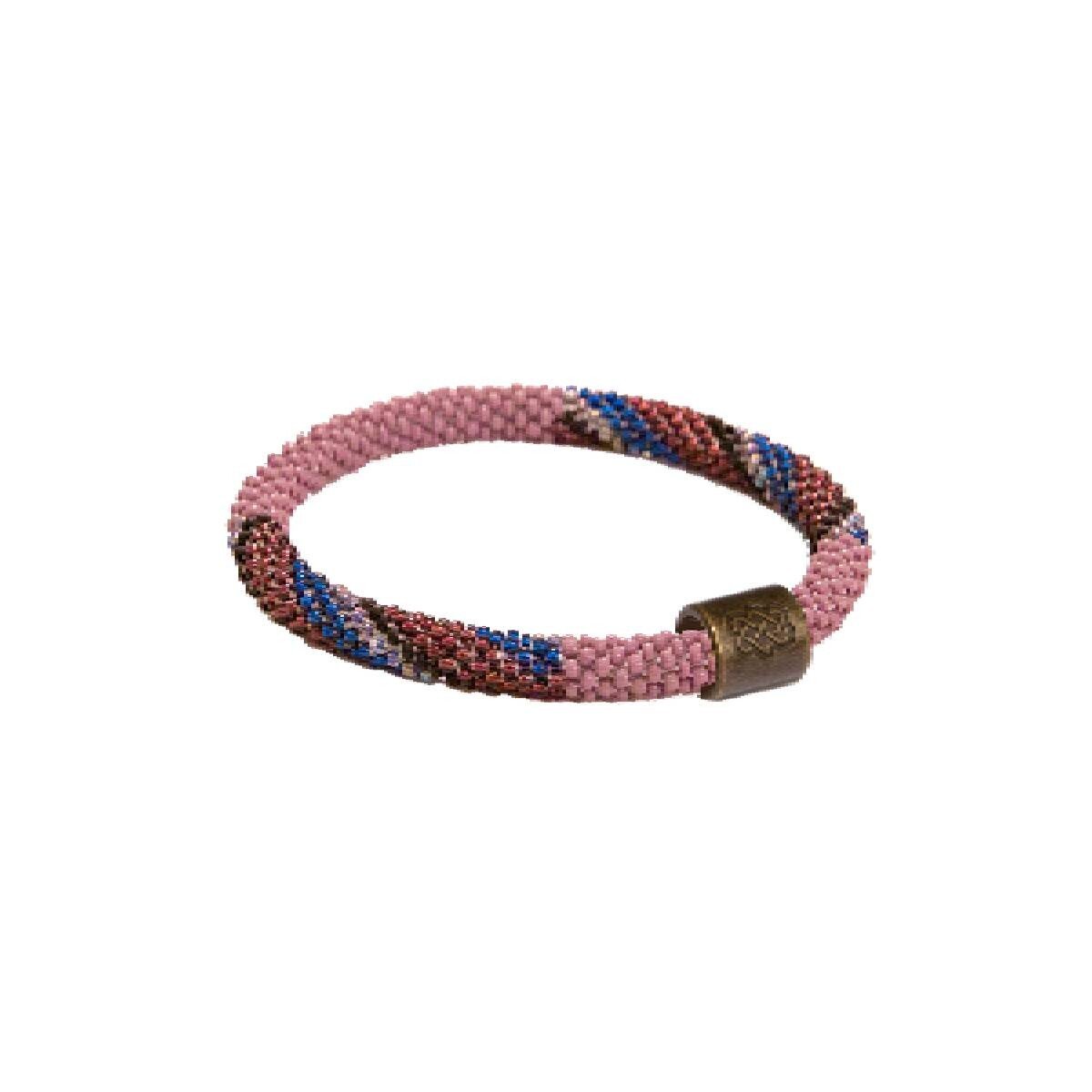 Sherpa Adventure Gear Mayalu Stripe Roll On Bracelet in Purple