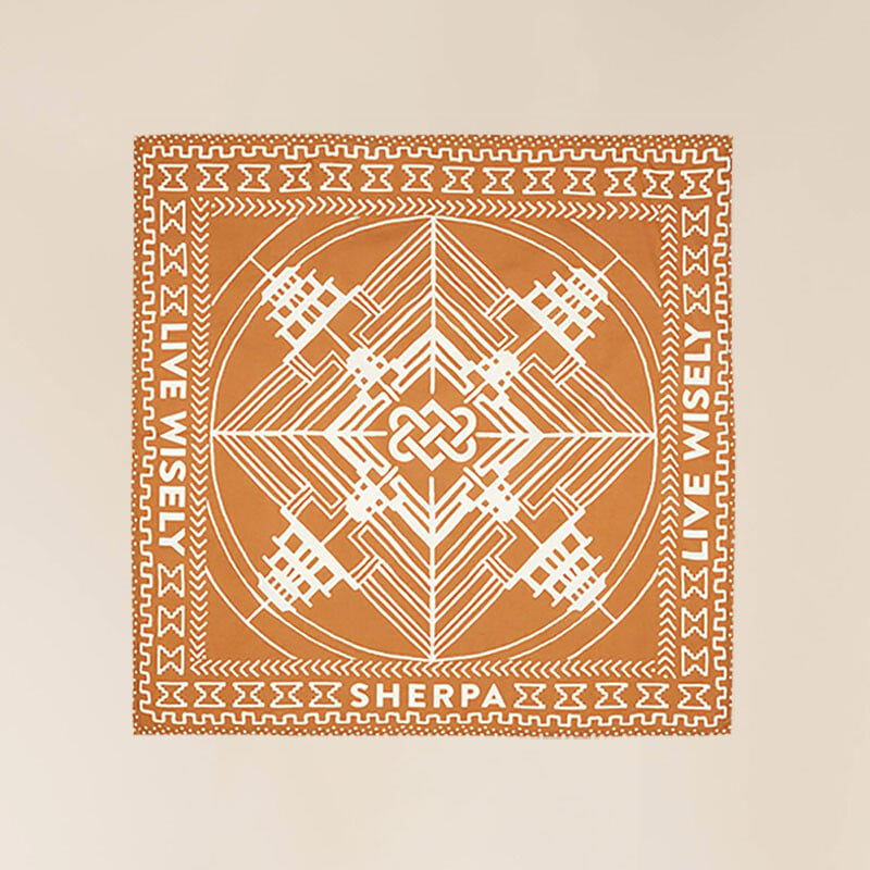 Thendup Bandana 2er-Pack – Mandala-Druck