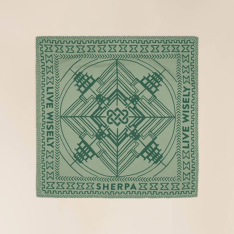 Thendup Bandana 2er-Pack – Mandala-Druck