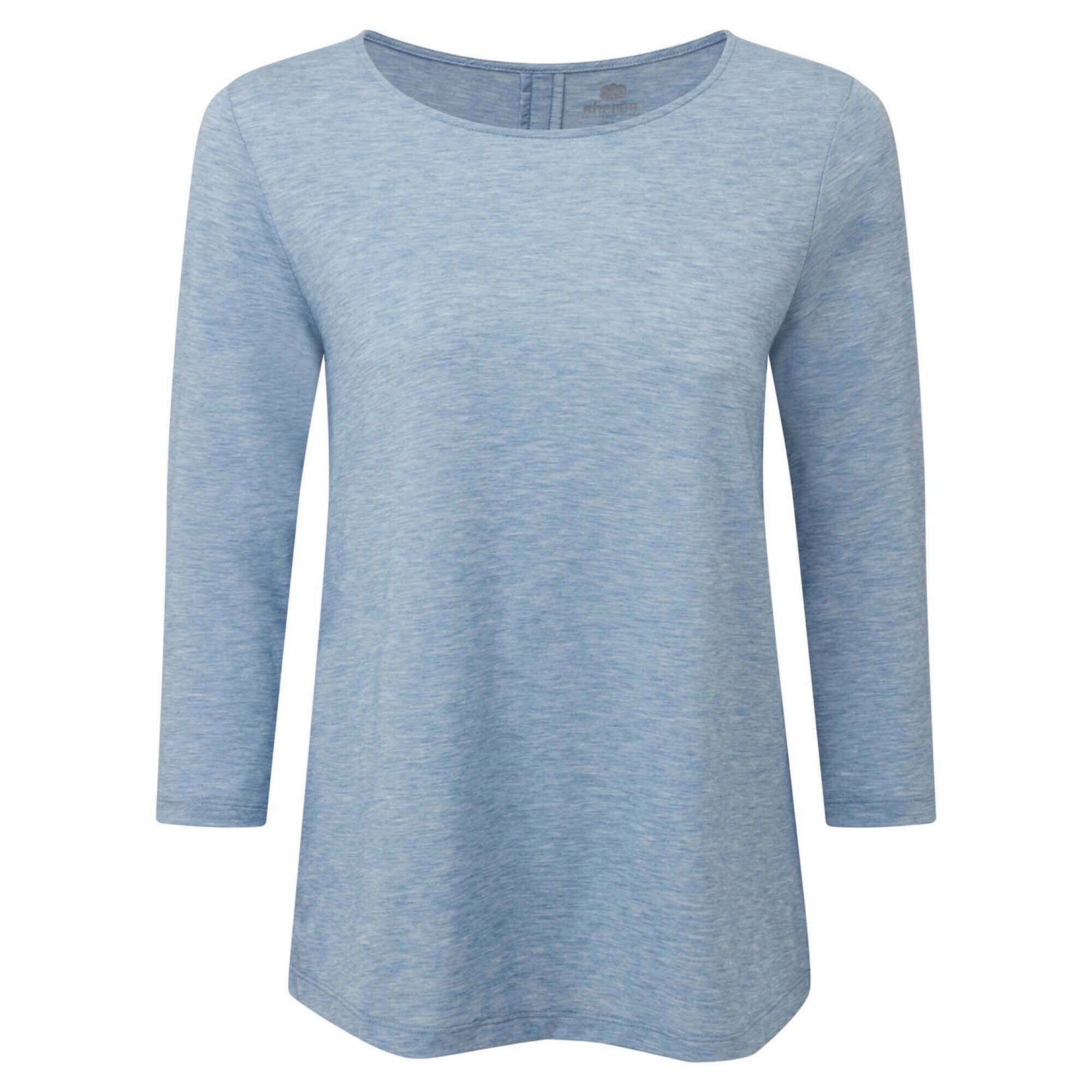 Sherpa Adventure Gear Asha 3/4 Sleeve Top in Blue