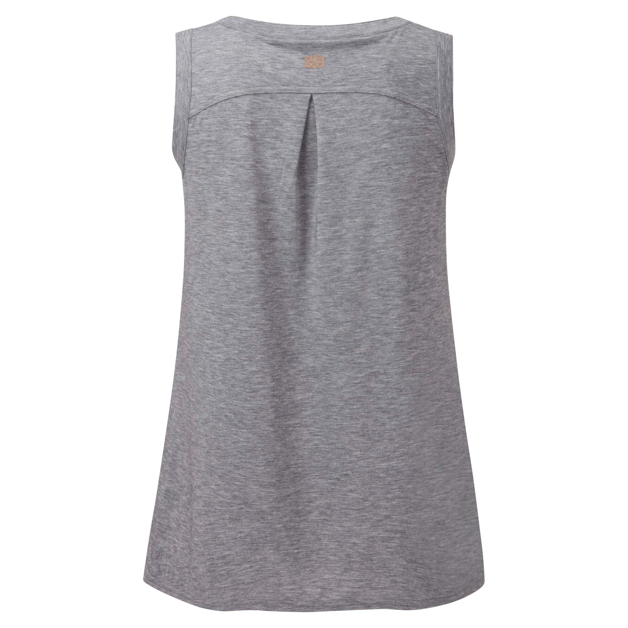 Sherpa Adventure Gear Asha V-Neck Tank in Grey from the back