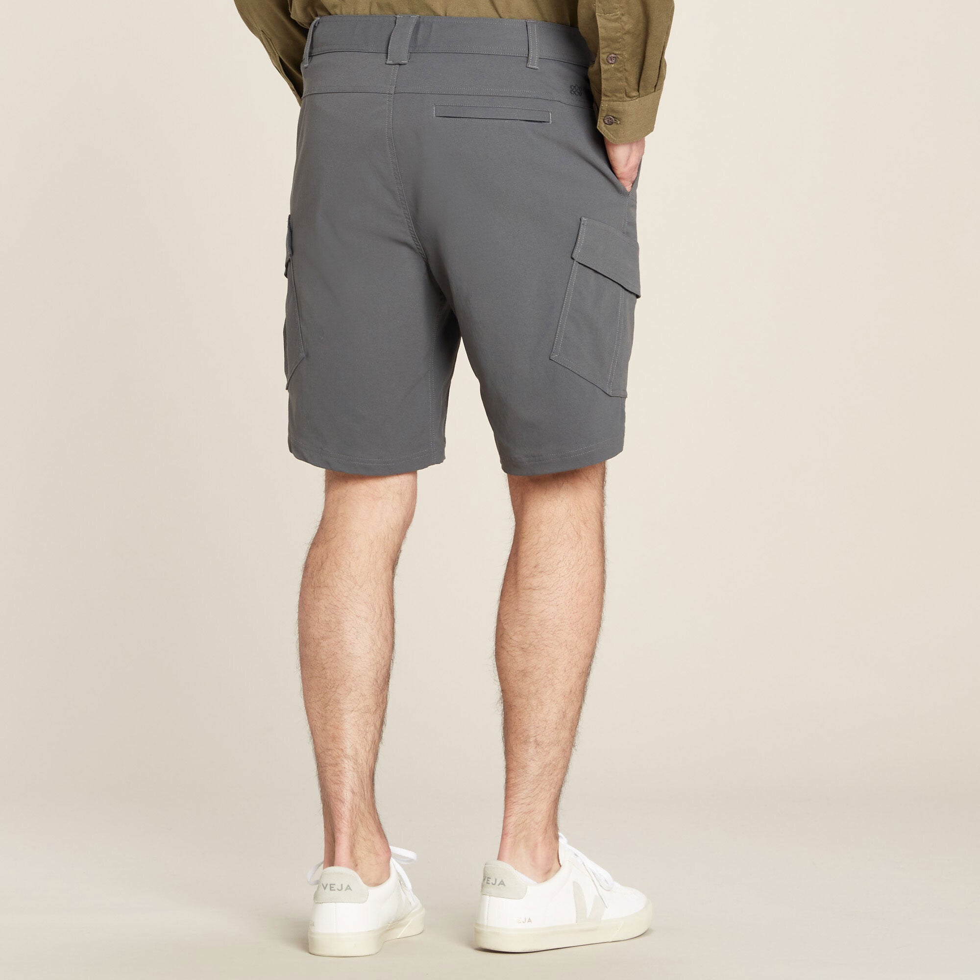 Bara Cargo Shorts - Kharani Grey