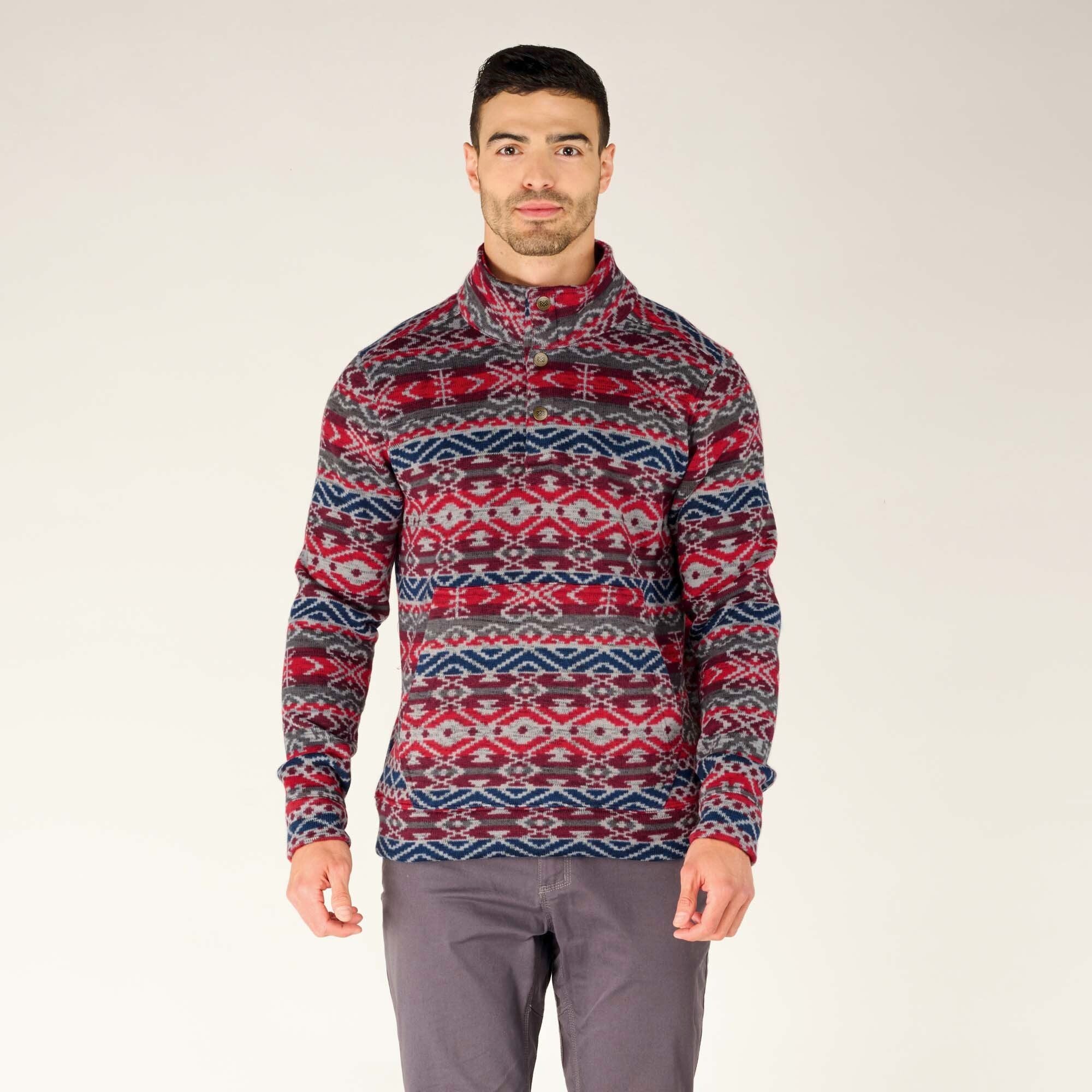 Bhutan Pullover - Rathee Blue Multi