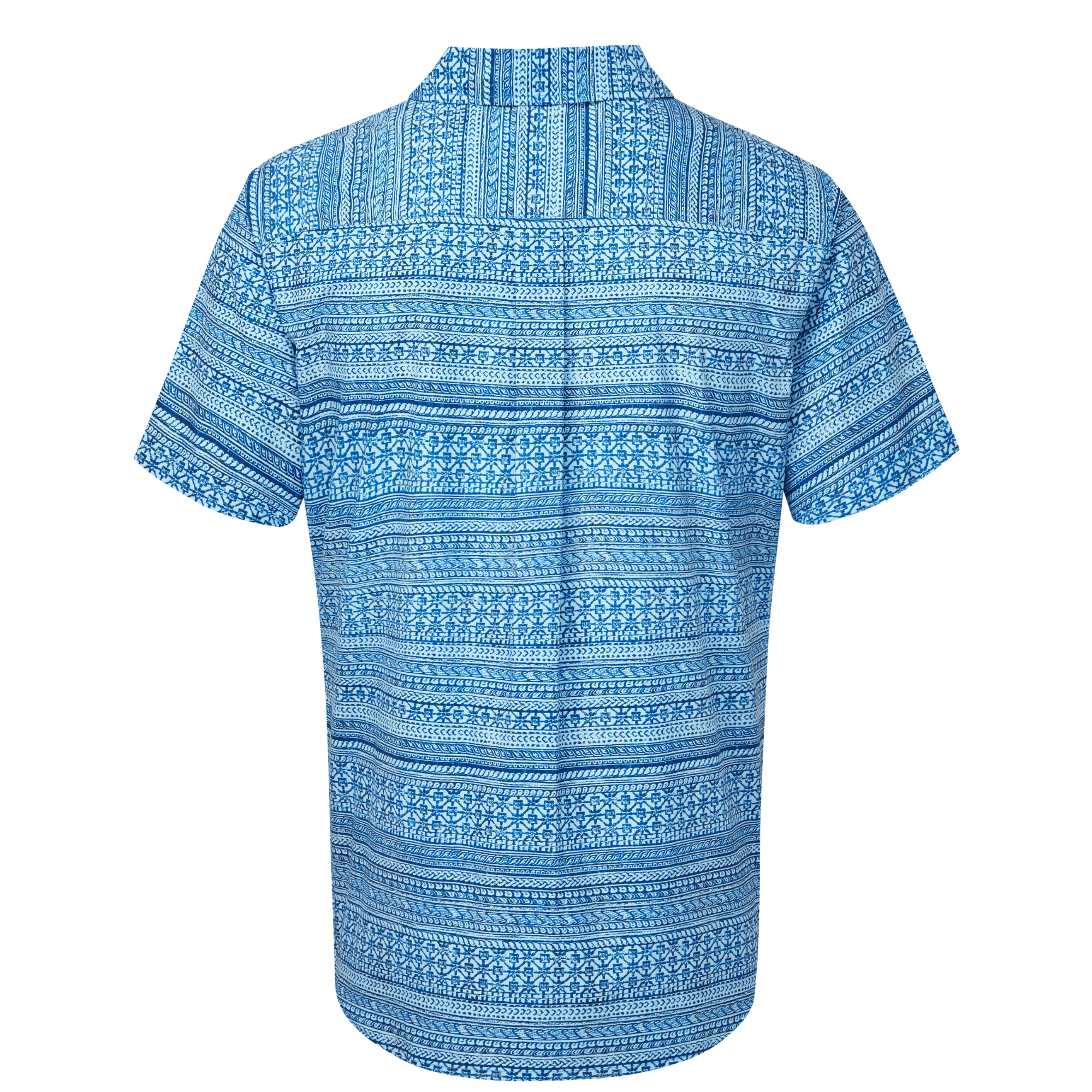 Sherpa Adventure Gear Durbar Shirt in Blue from the back