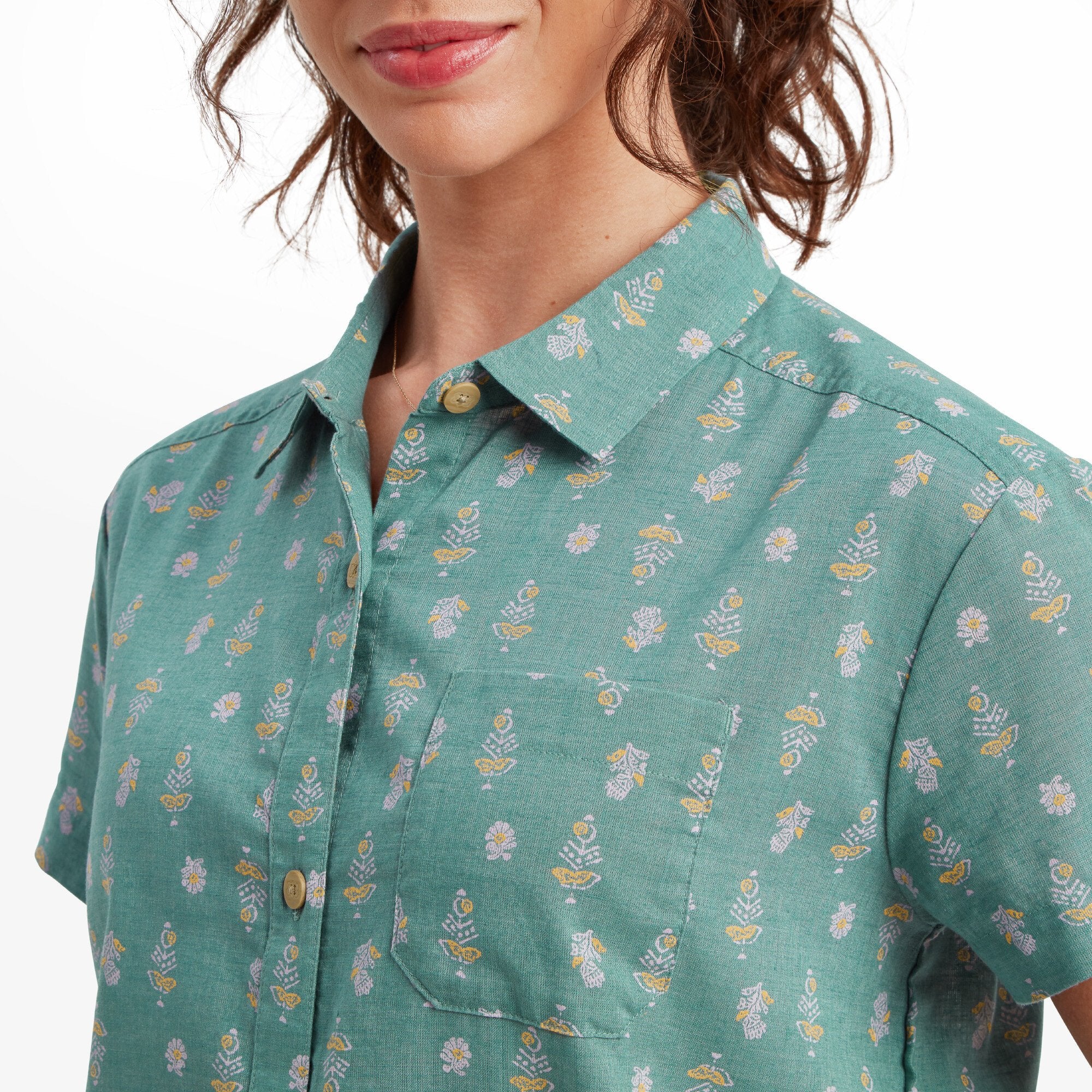 Jaya Camp Shirt - Hydra Indi Blossom