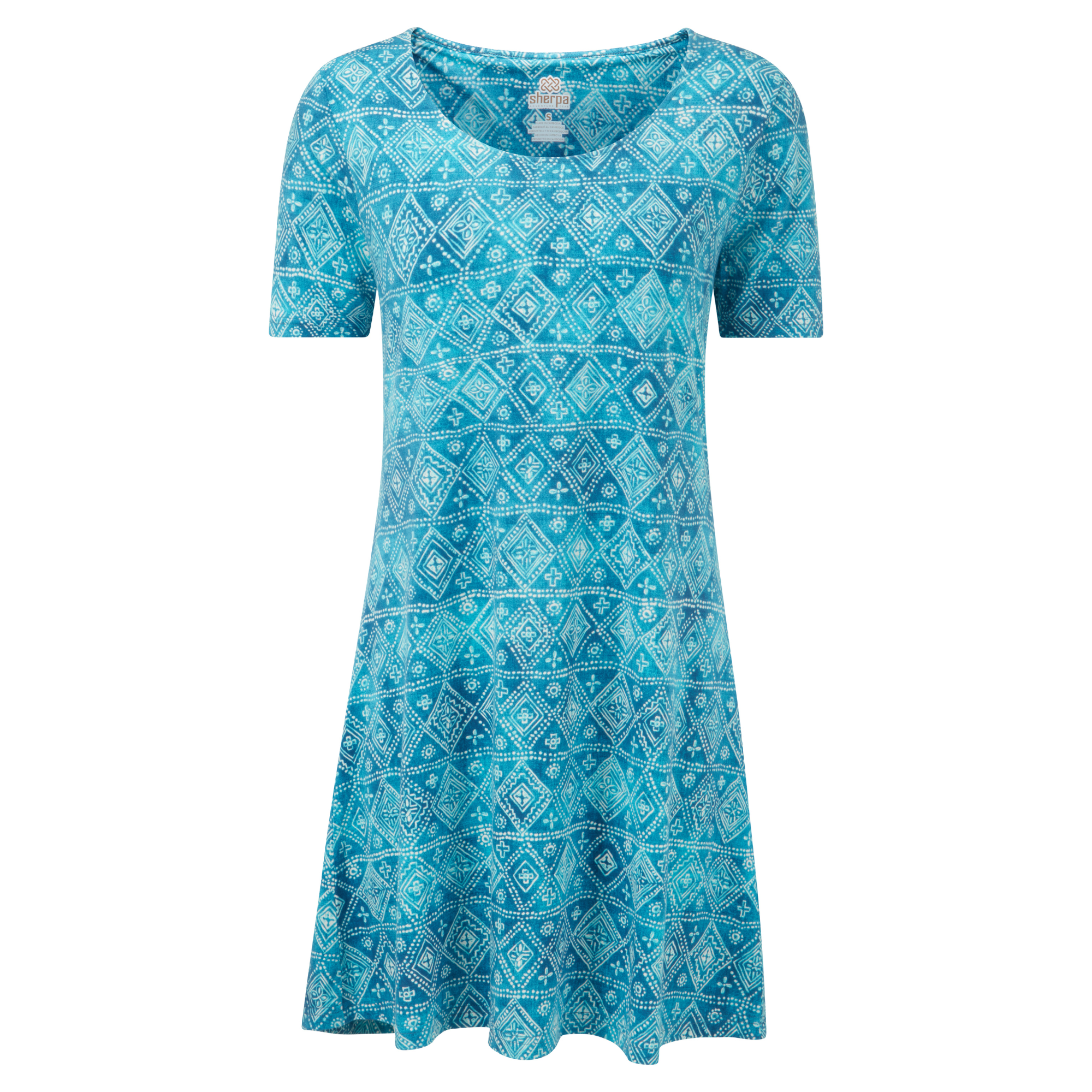 Sherpa Adventure Gear Kira Swing Dress in Blue