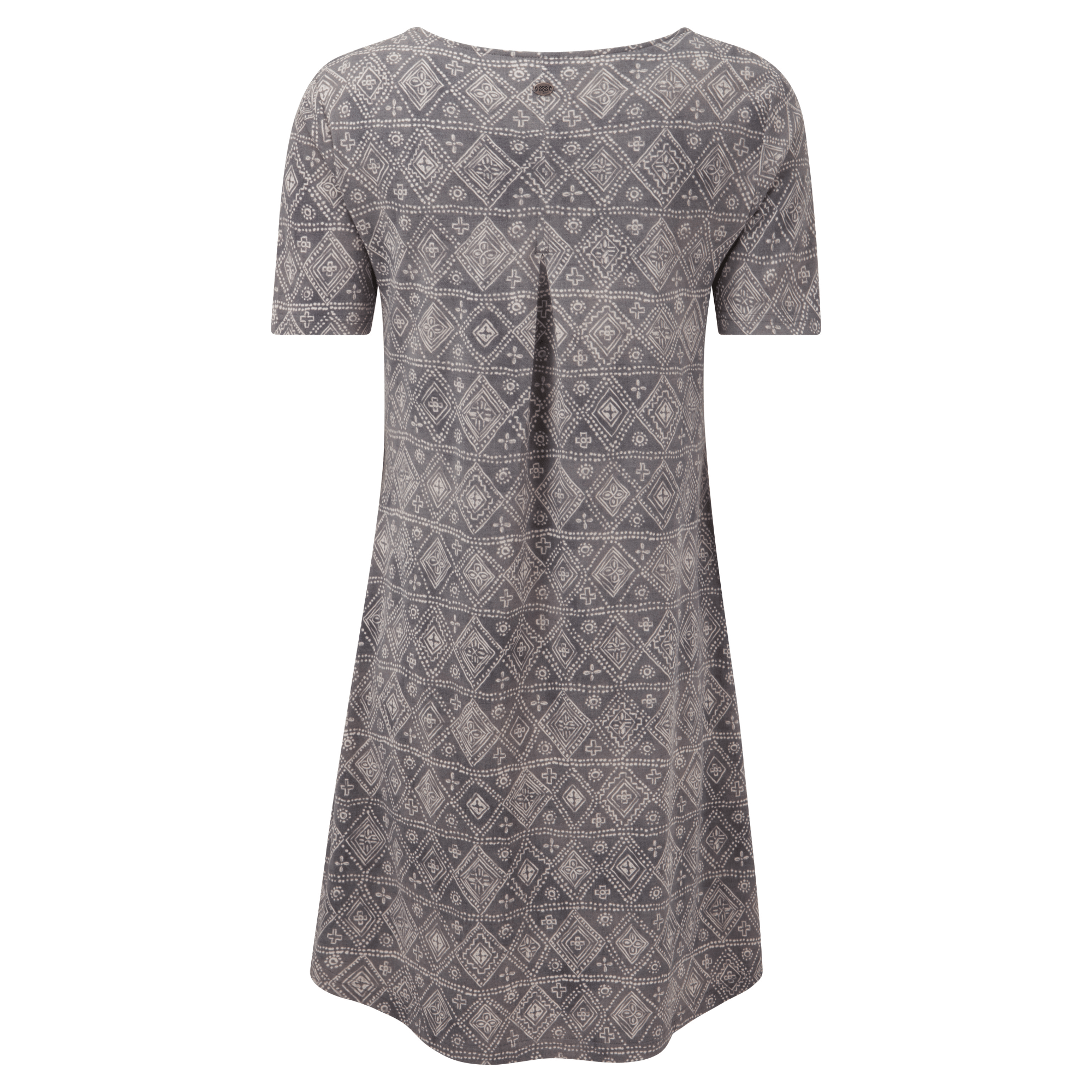 Sherpa Adventure Gear Kira Swing Dress in Grey from the back