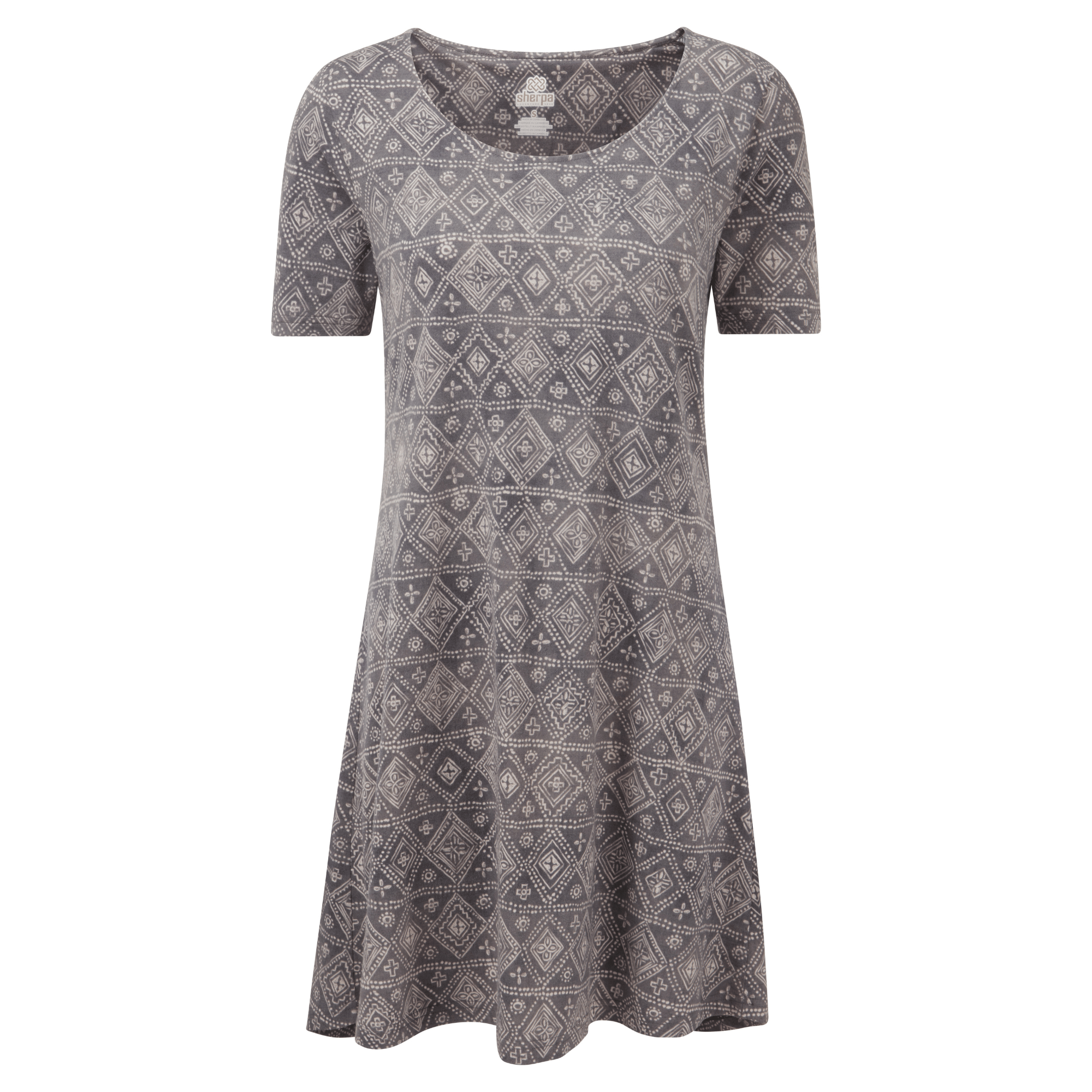 Sherpa Adventure Gear Kira Swing Dress in Grey