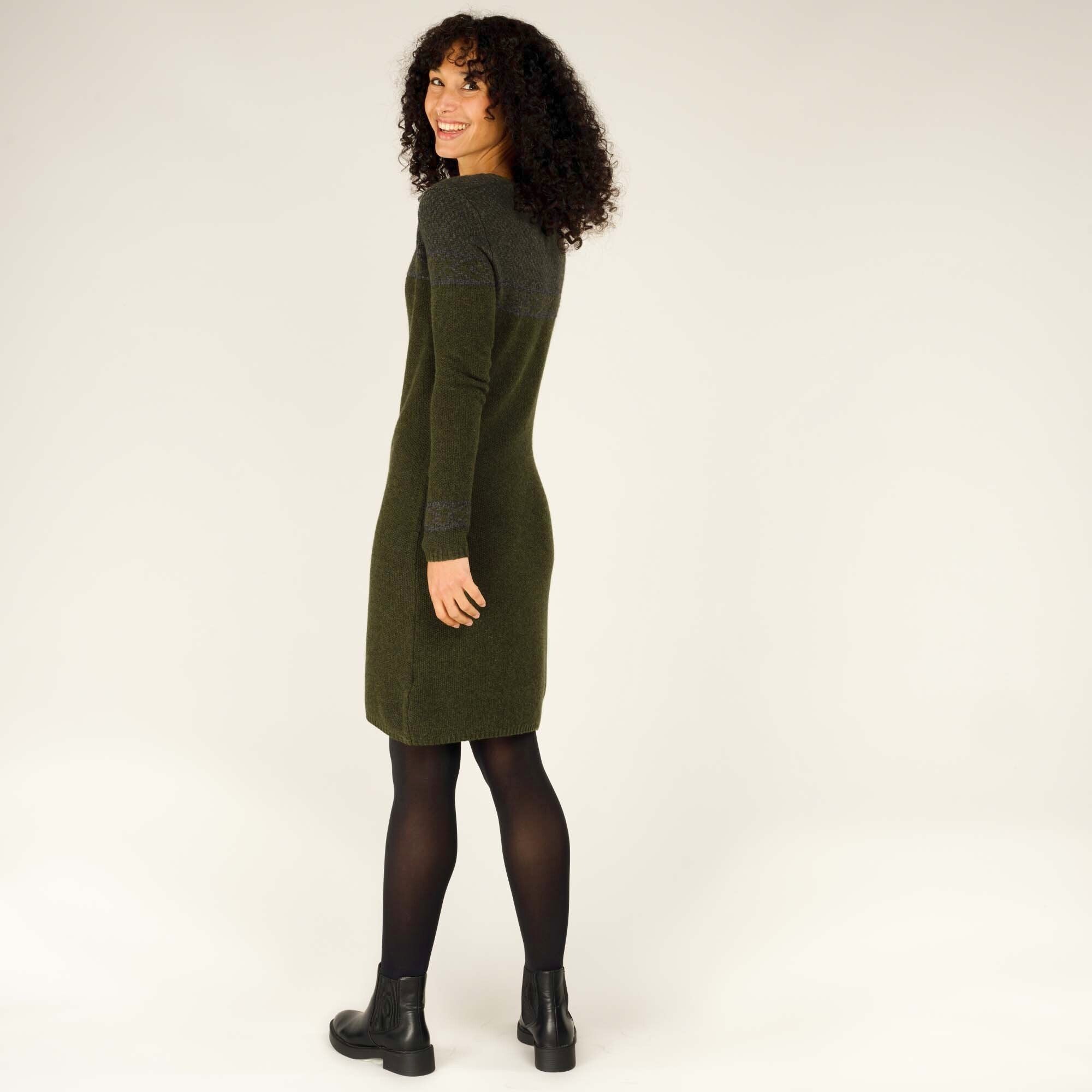 Sherpa sweater dress online