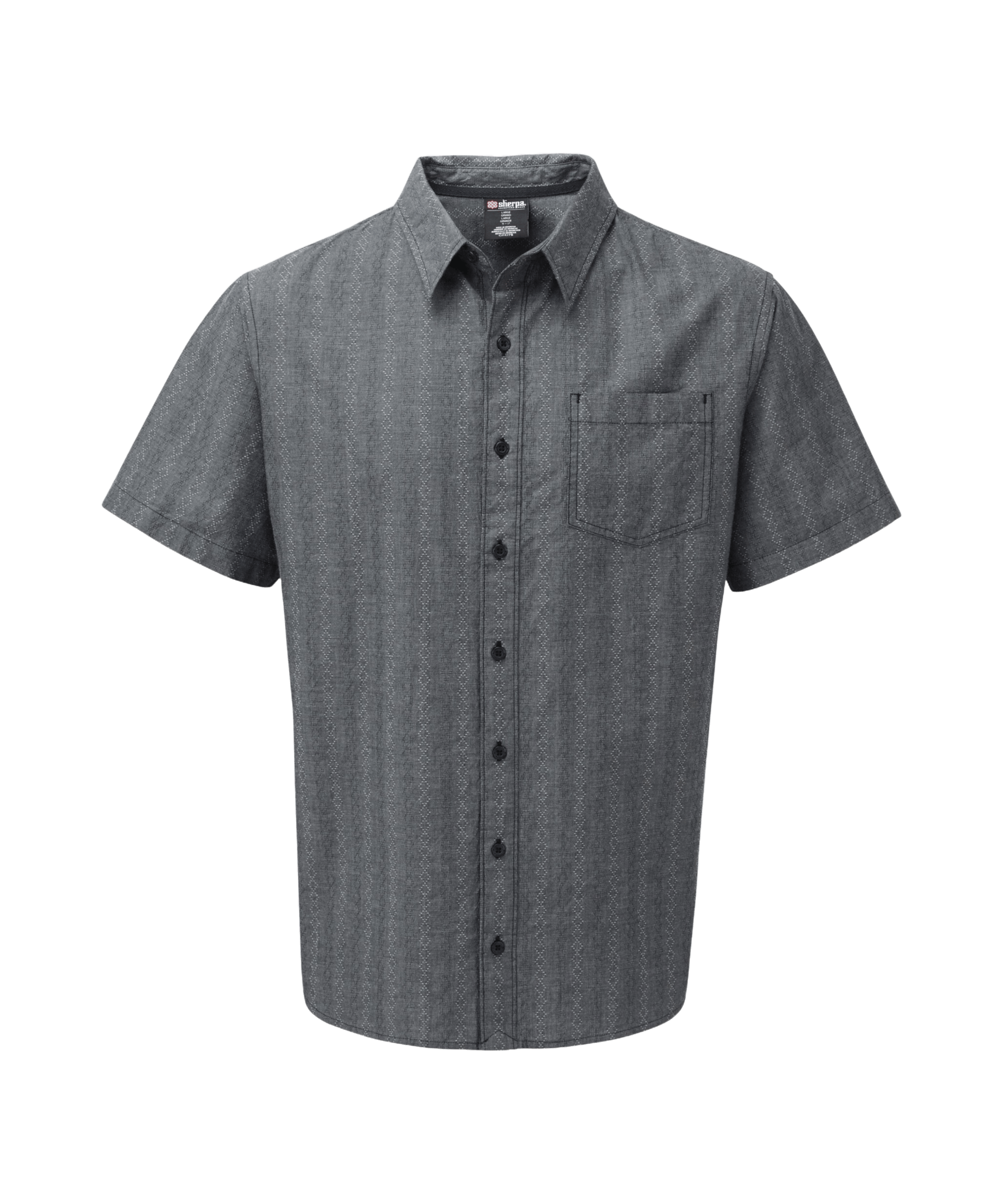 Sherpa Adventure Gear Arjun Short Sleeve Shirt in Blue