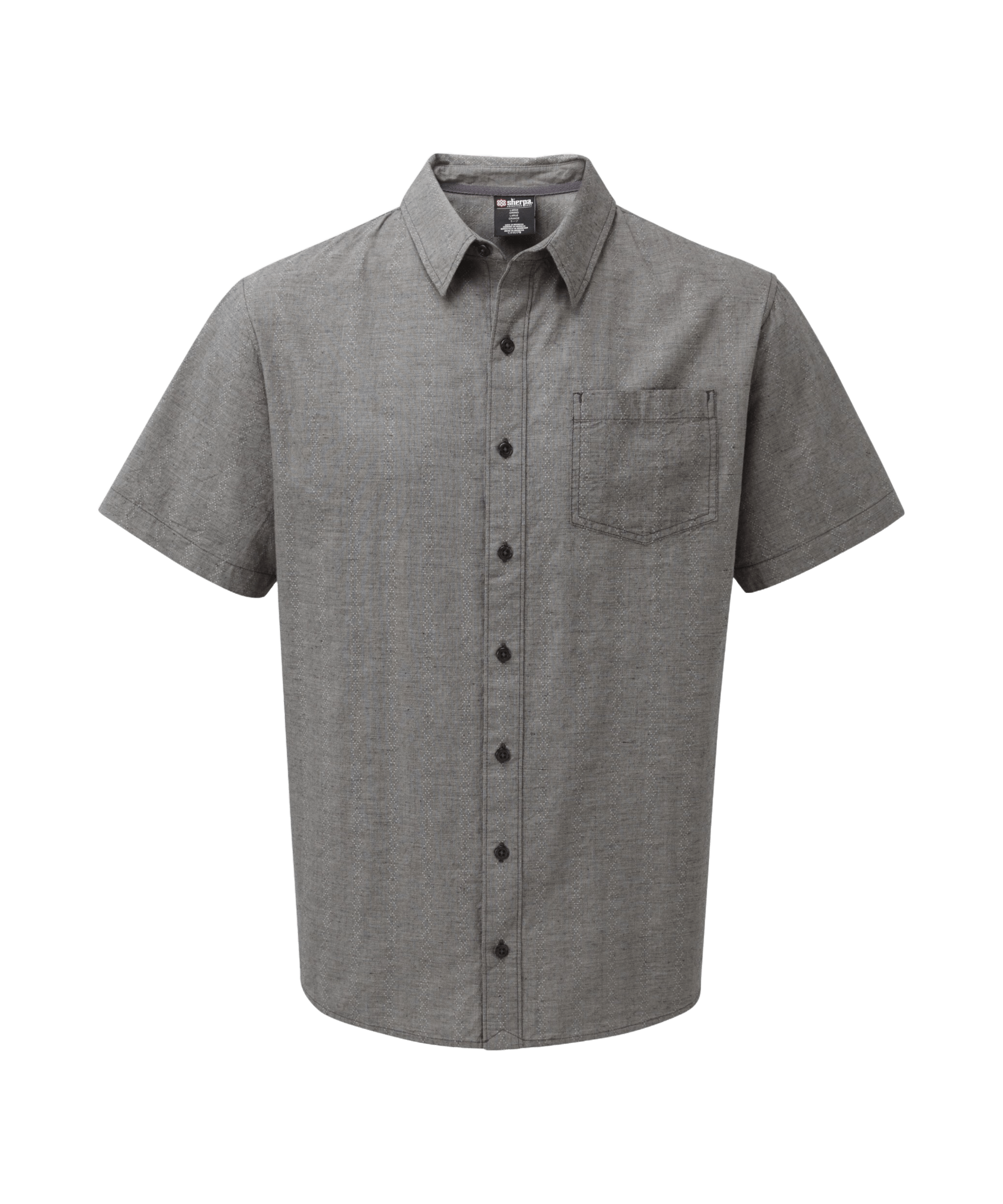 Sherpa Adventure Gear Arjun Short Sleeve Shirt in Grey