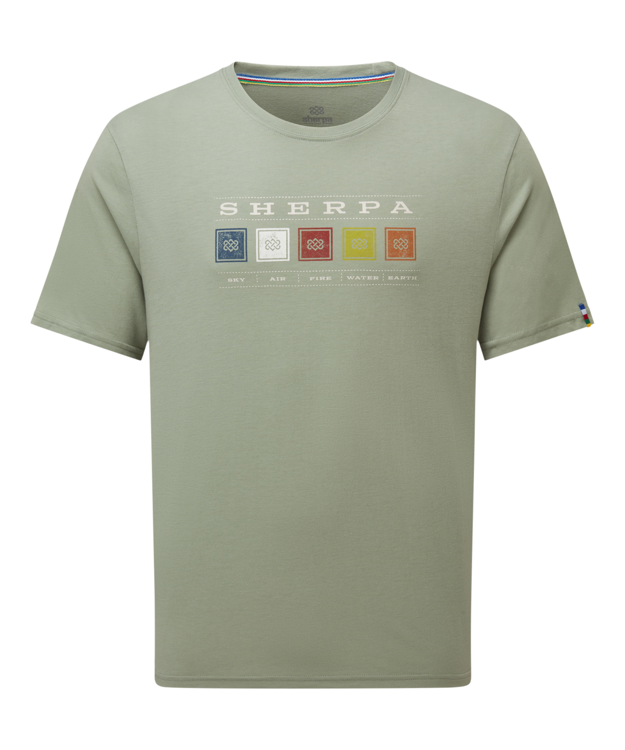 Sherpa Adventure Gear Mens Bali Element T-shirt Green