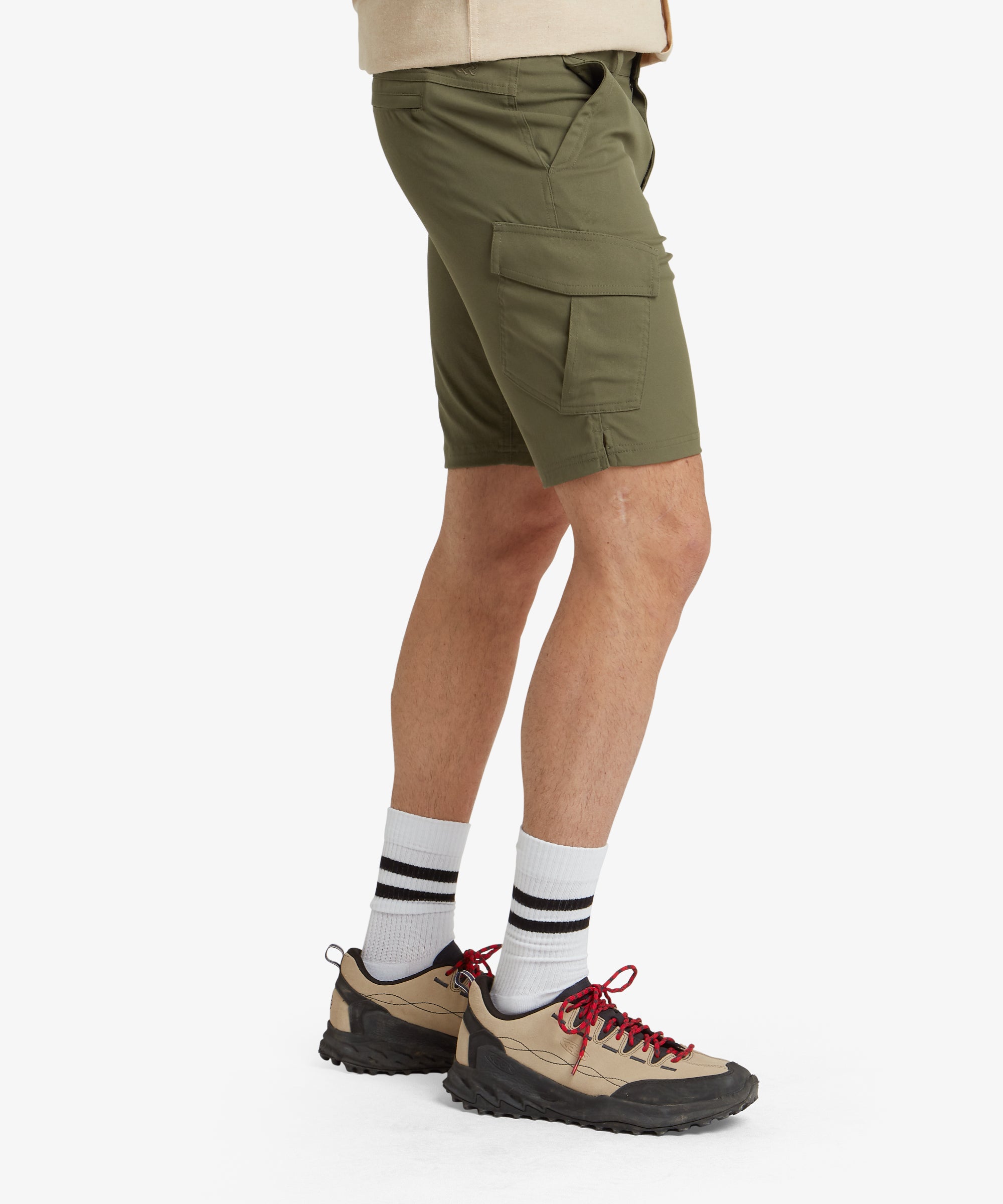 Bara Cargo Shorts - Evergreen