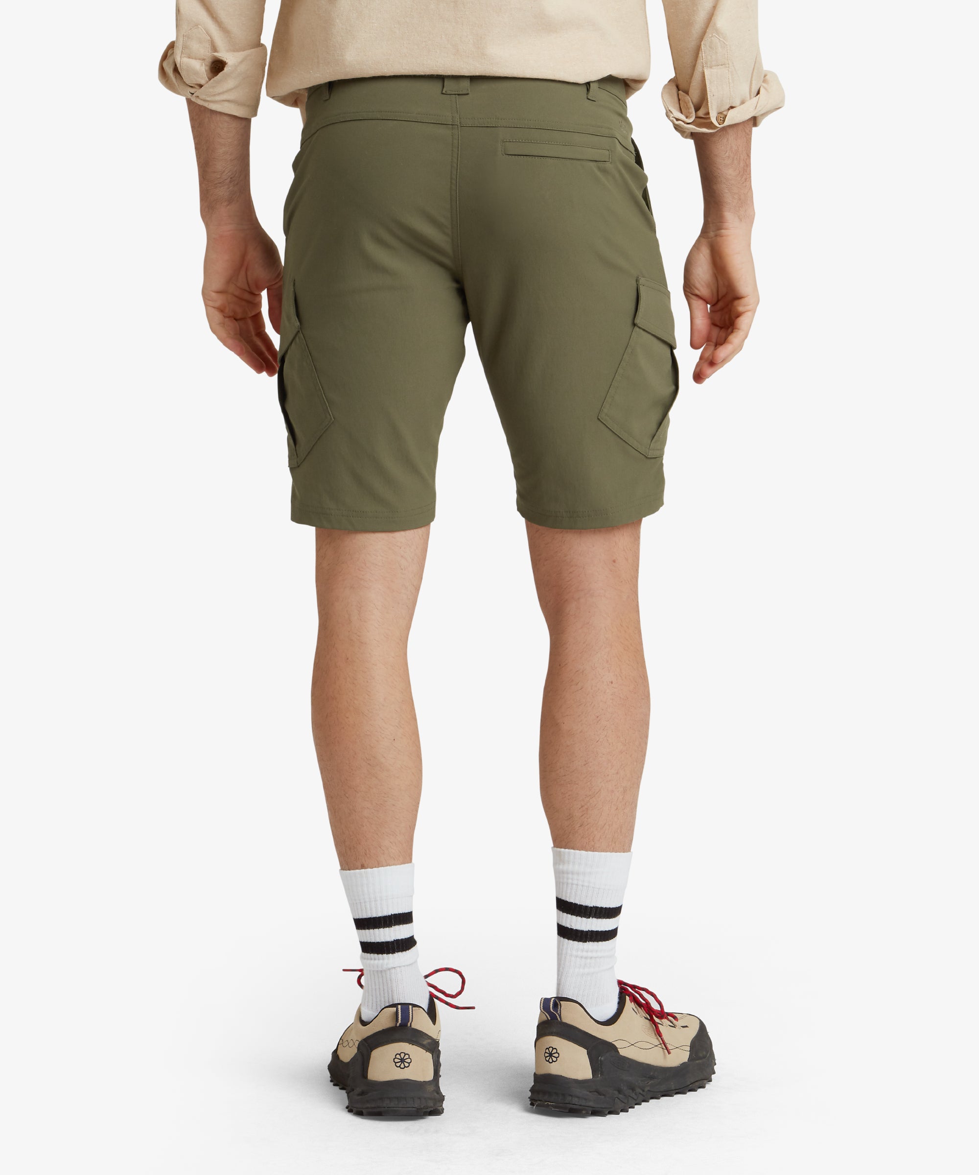 Bara Cargo Shorts - Evergreen