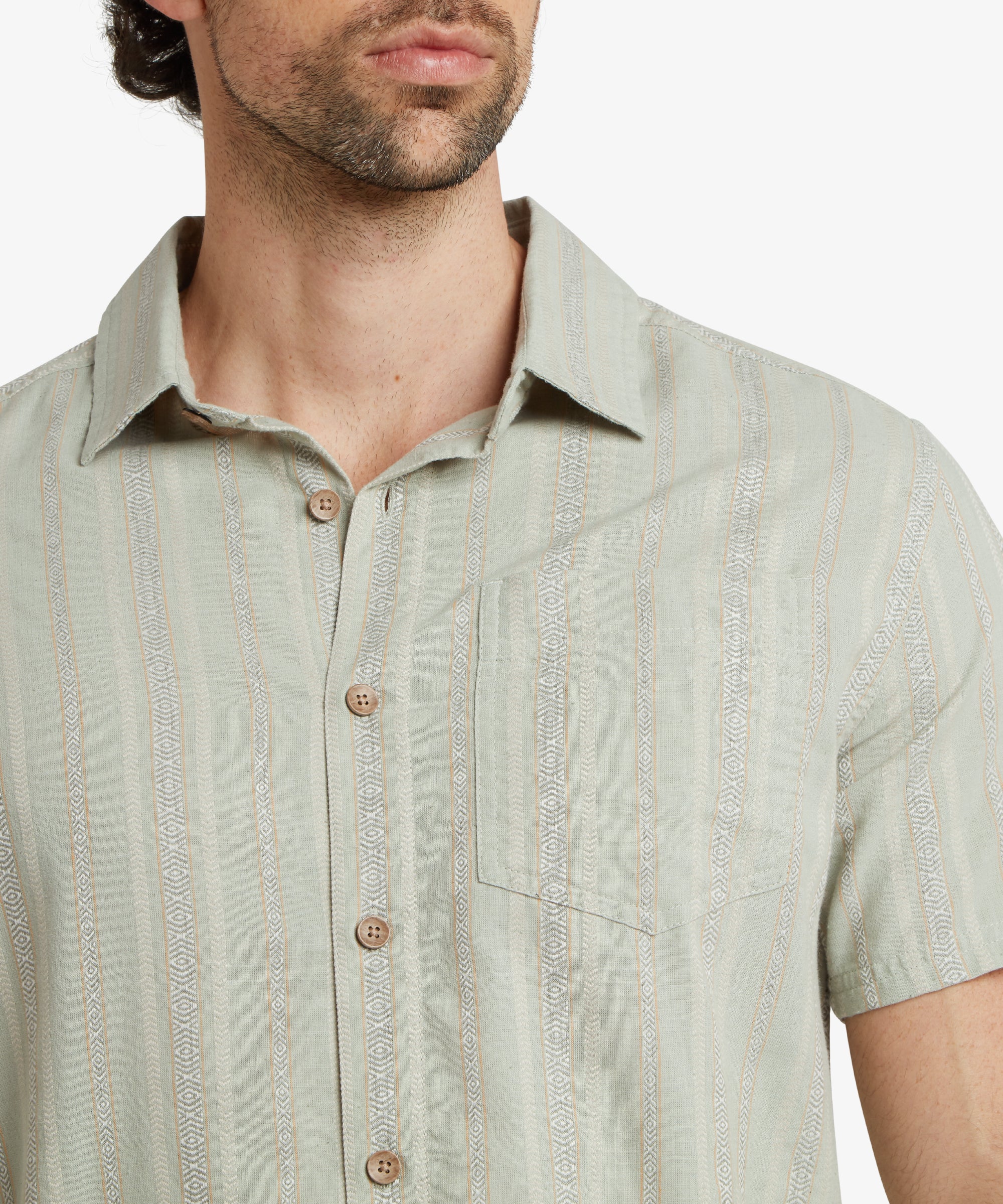 Belbari Short Sleeve Shirt - Celery