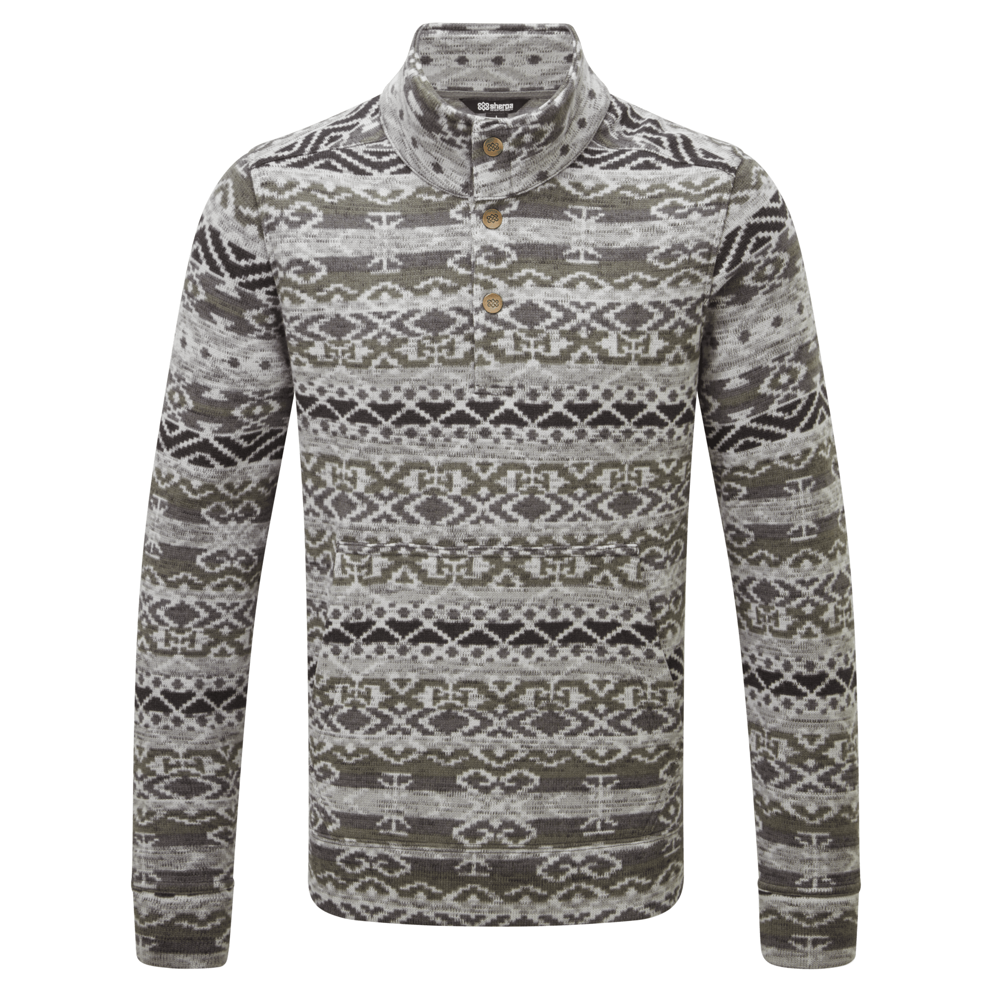 Bhutan Pullover - Monsungrau