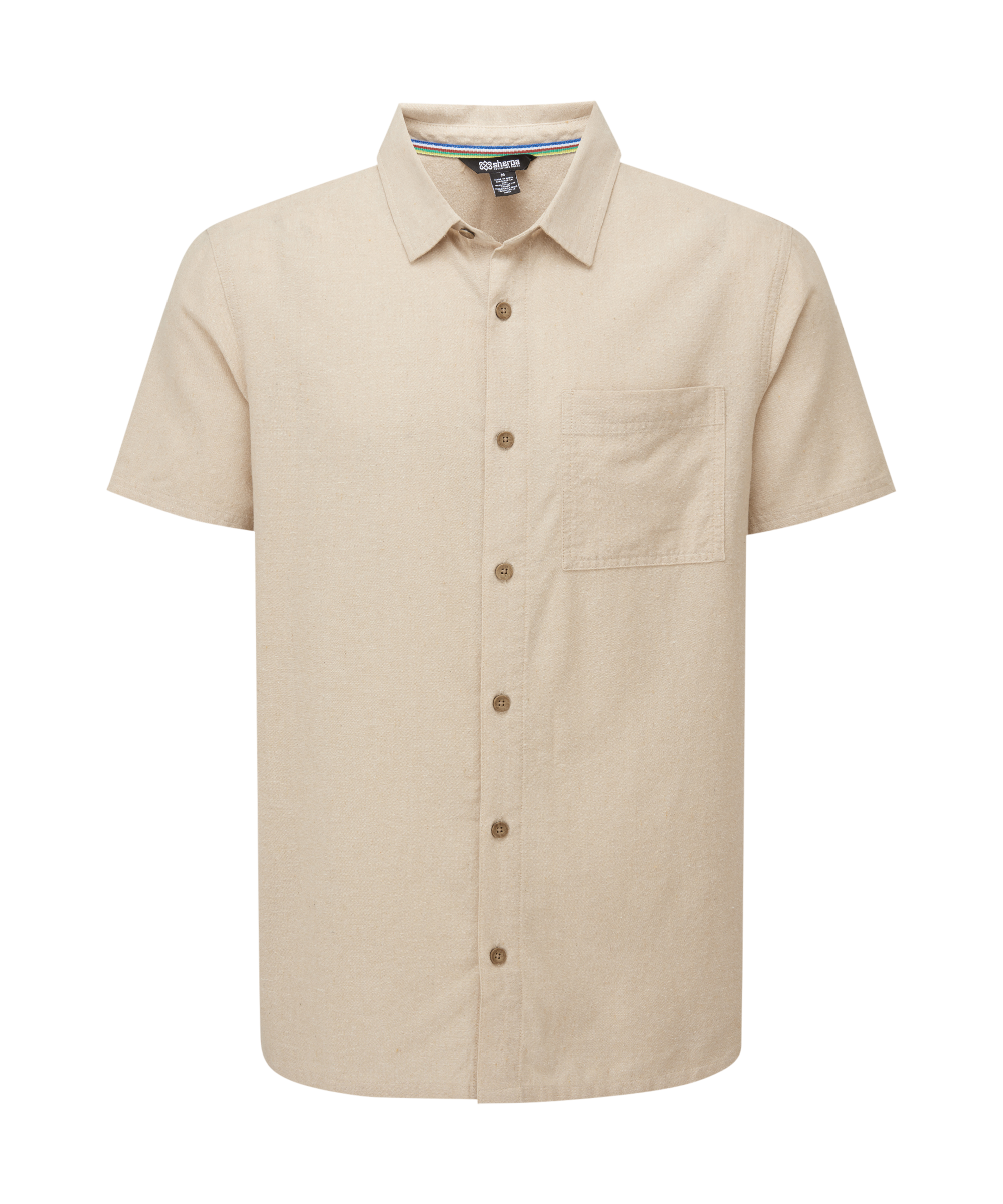 Sherpa Adventure Gear Mens Daha Short Sleeve Shirt Gold