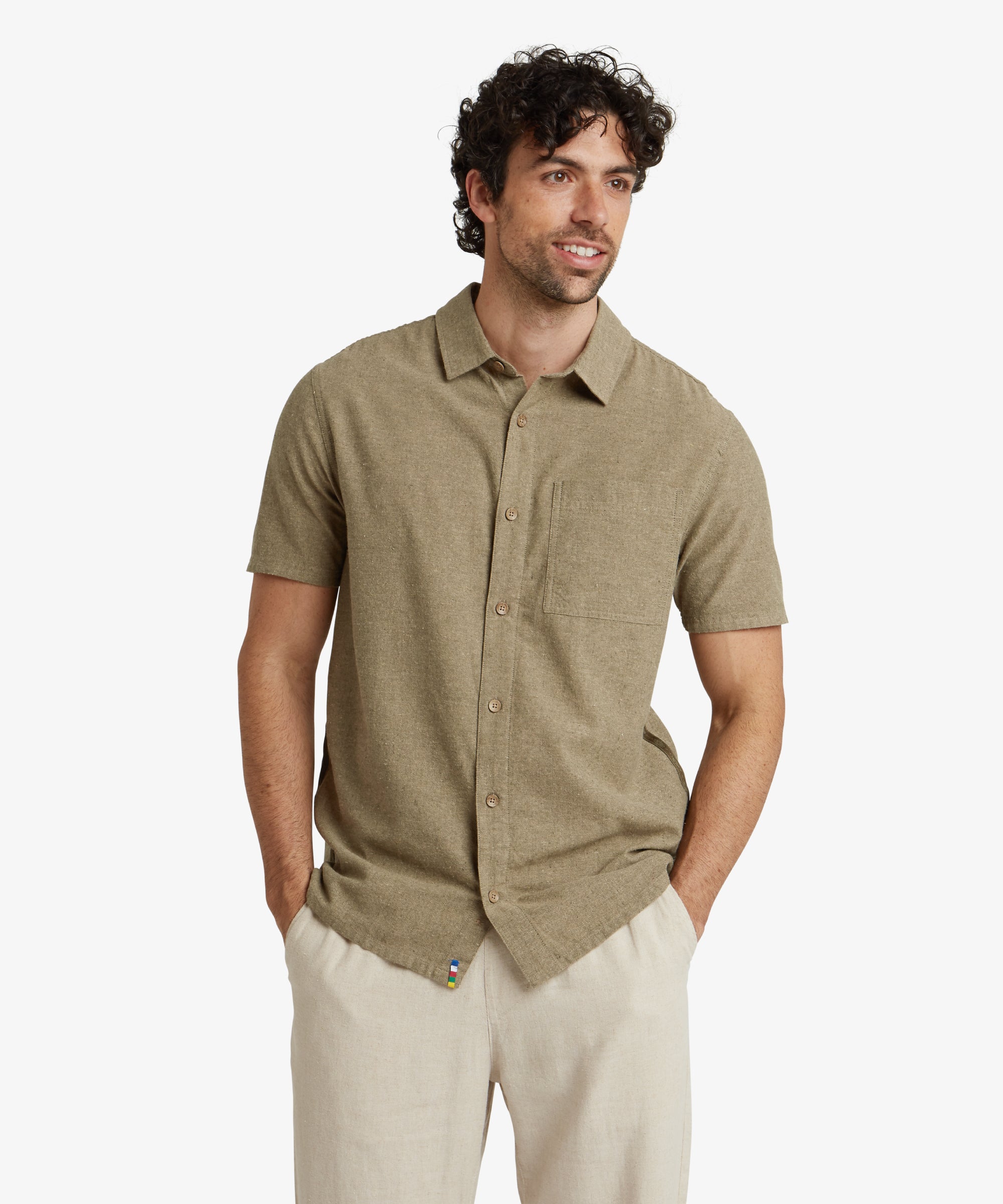 Daha Short Sleeve Shirt - Evergreen