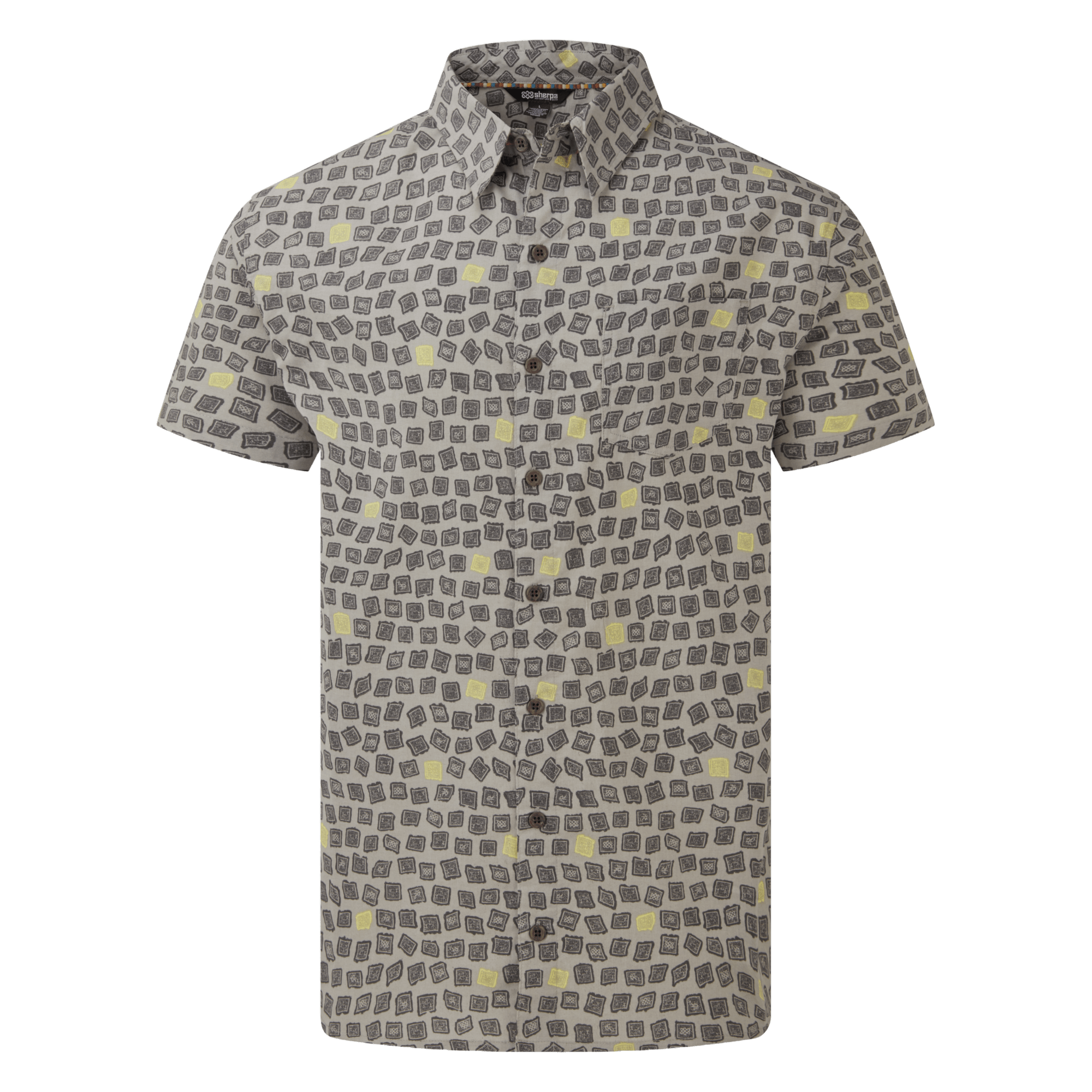 Doori Short Sleeve Shirt - Kharani Grey