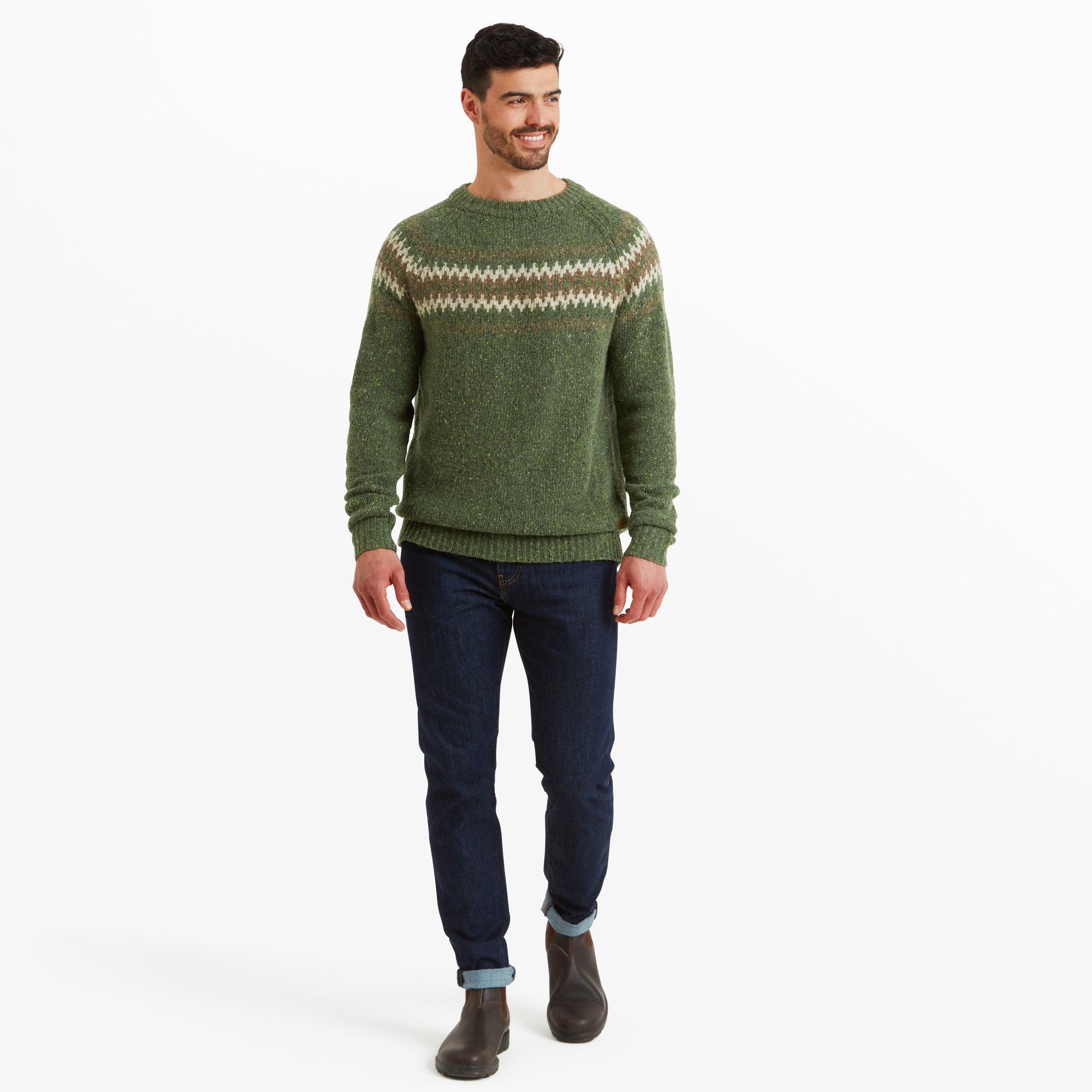 Dumji Pullover - Evergreen Multi