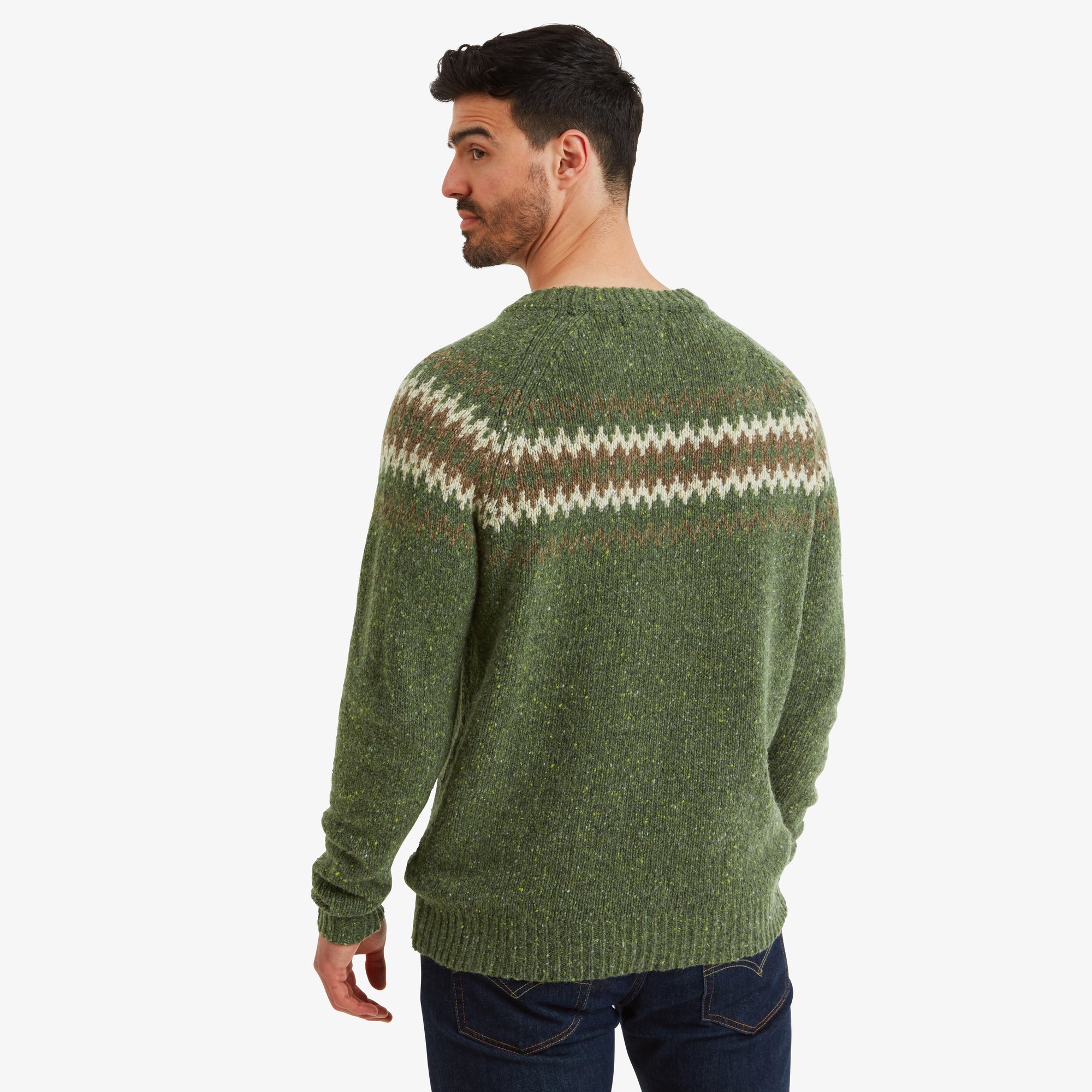 Dumji Sweater - Evergreen Multi