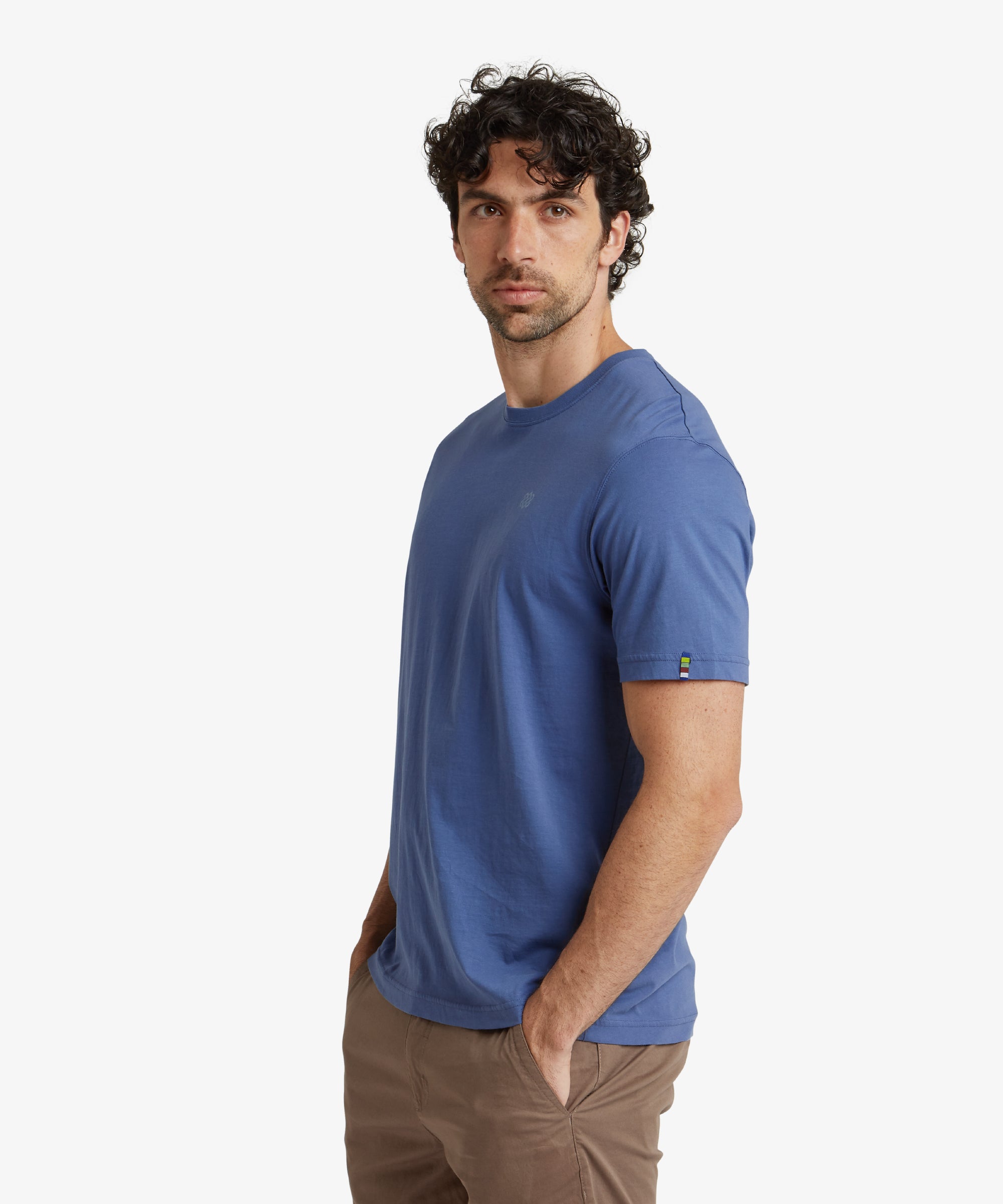 Flug-T-Shirt - Seaport Blue