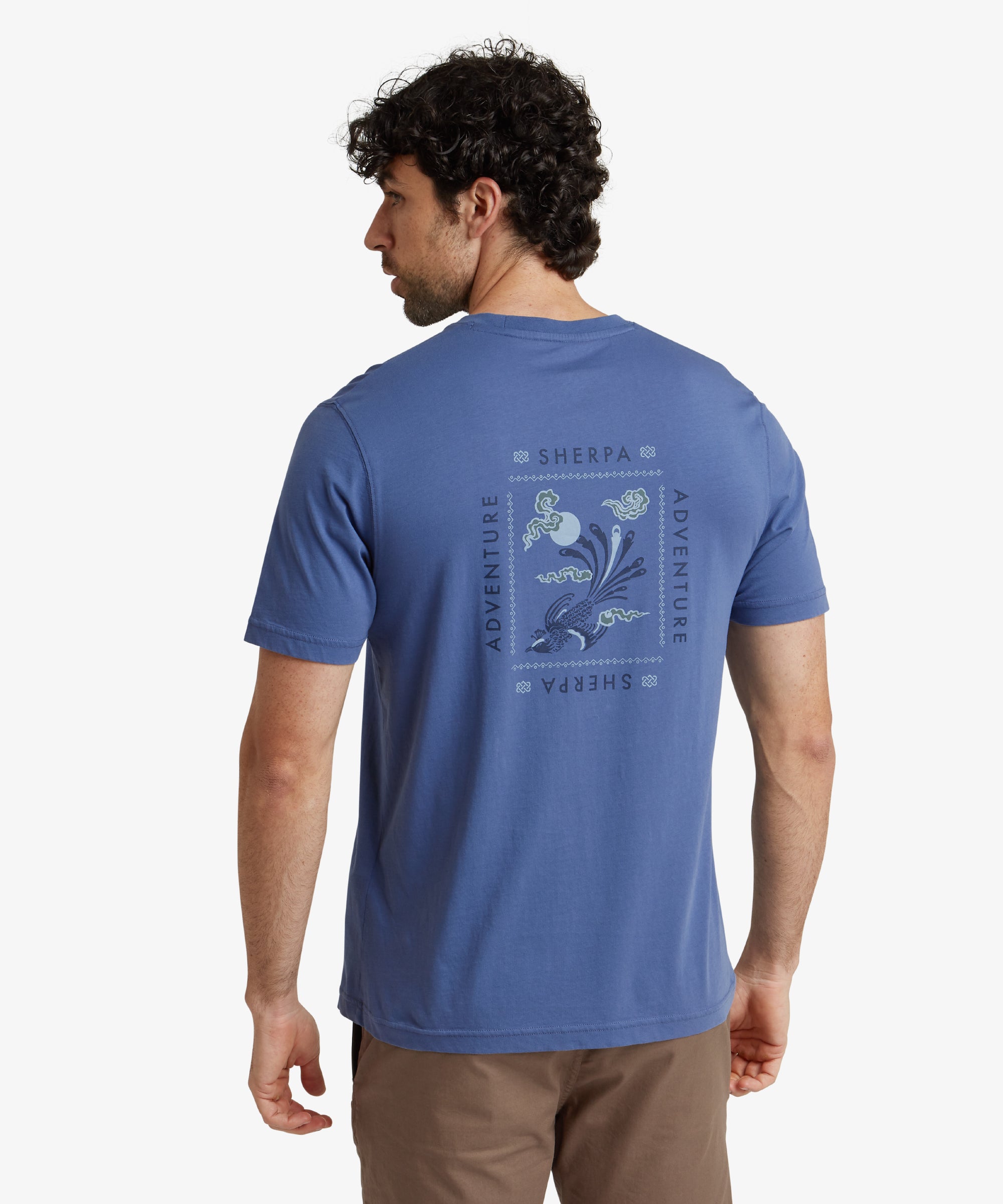 Flug-T-Shirt - Seaport Blue