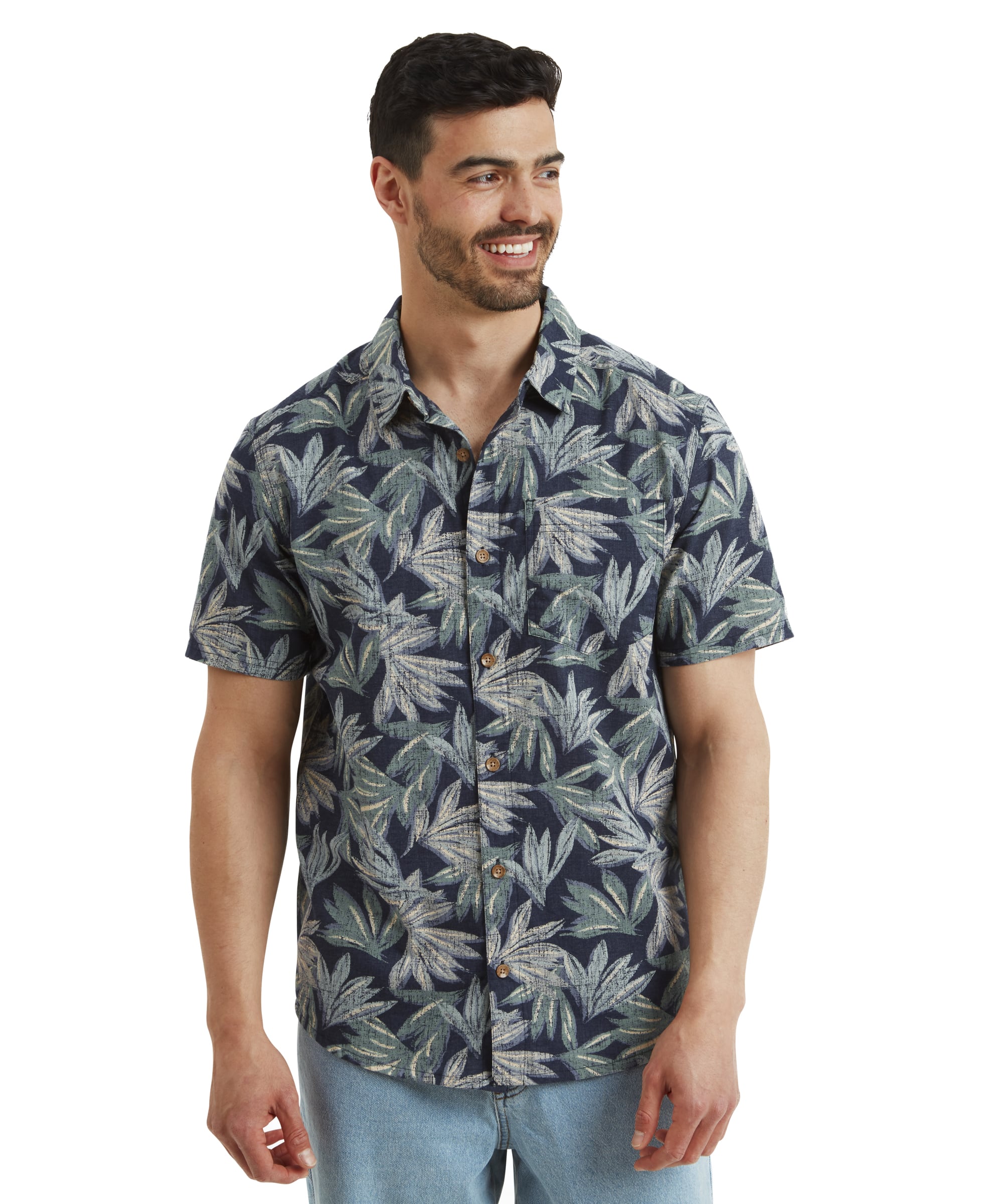 Havai Short Sleeve Shirt - Rathee Blue