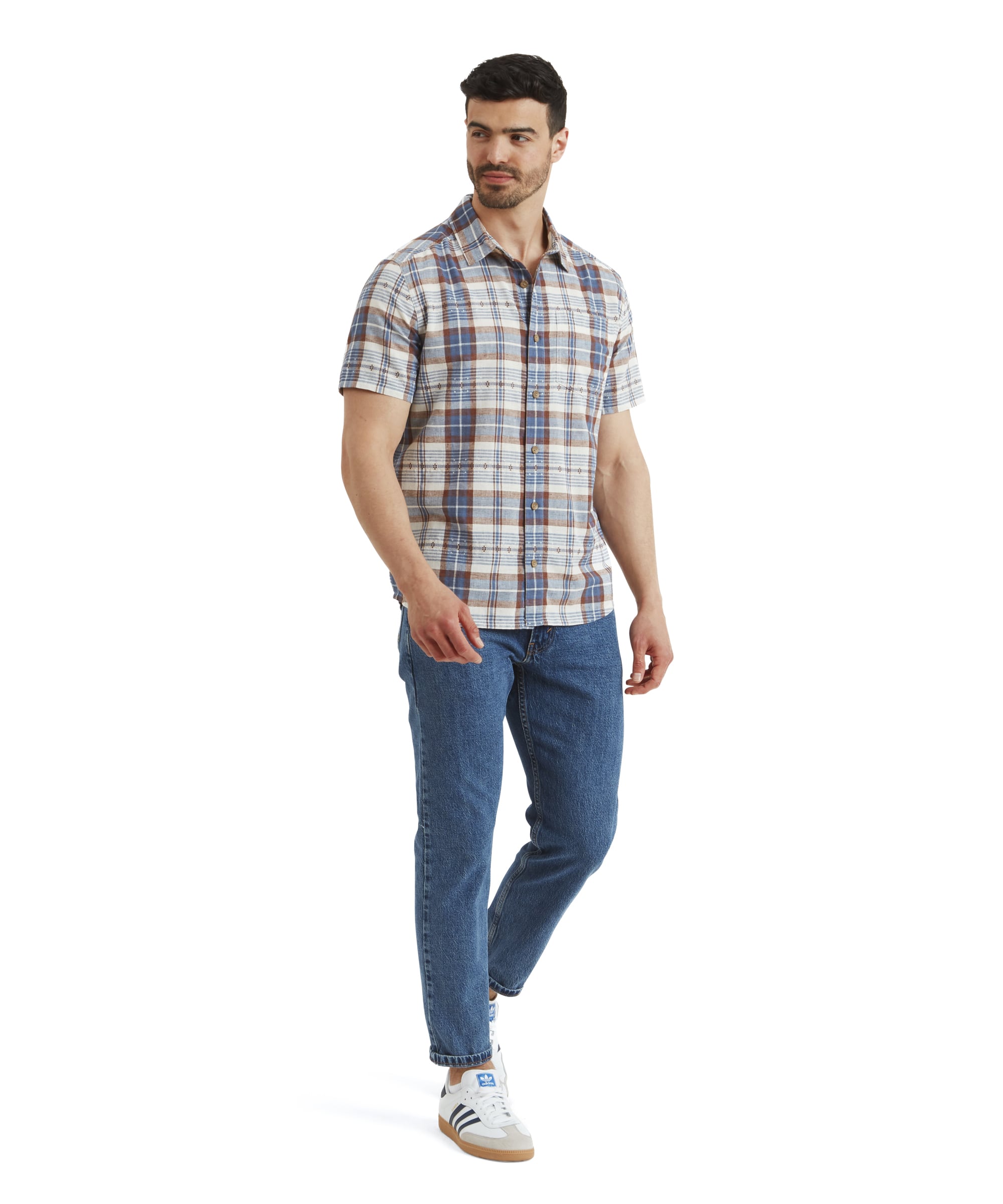 Jampa Plaid Short Sleeve Shirt - Peetho