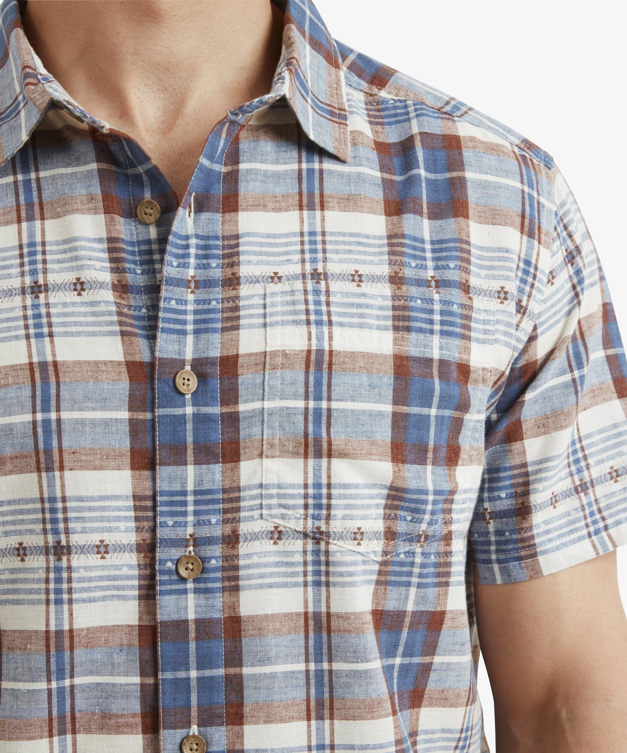 Jampa Plaid Short Sleeve Shirt - Peetho