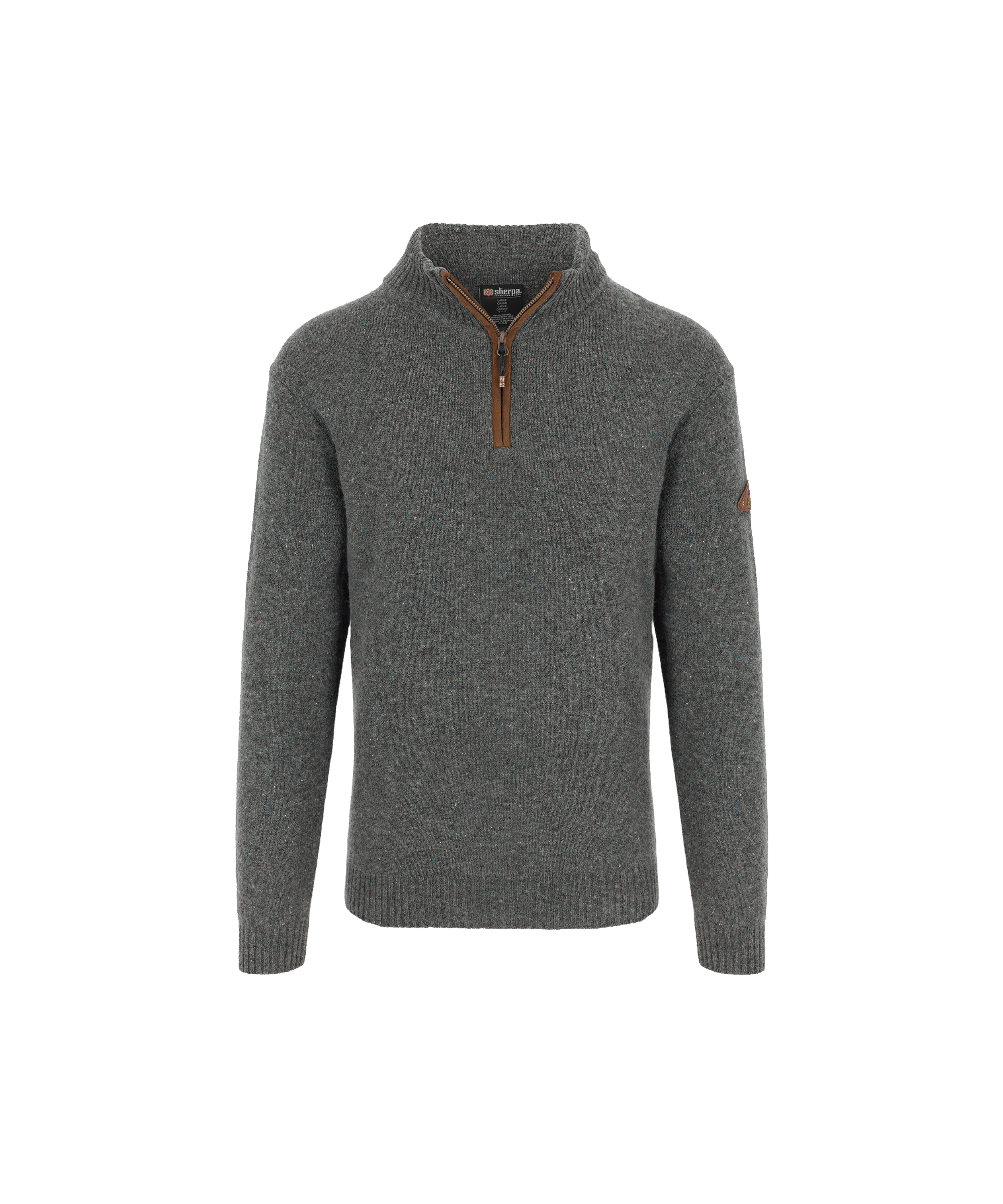 Kangtega Quarter Zip Sweater - Slate