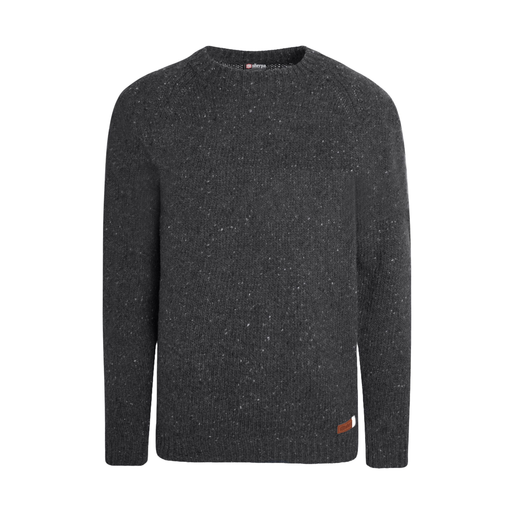 Khampa Crew Sweater - Kharani Grey