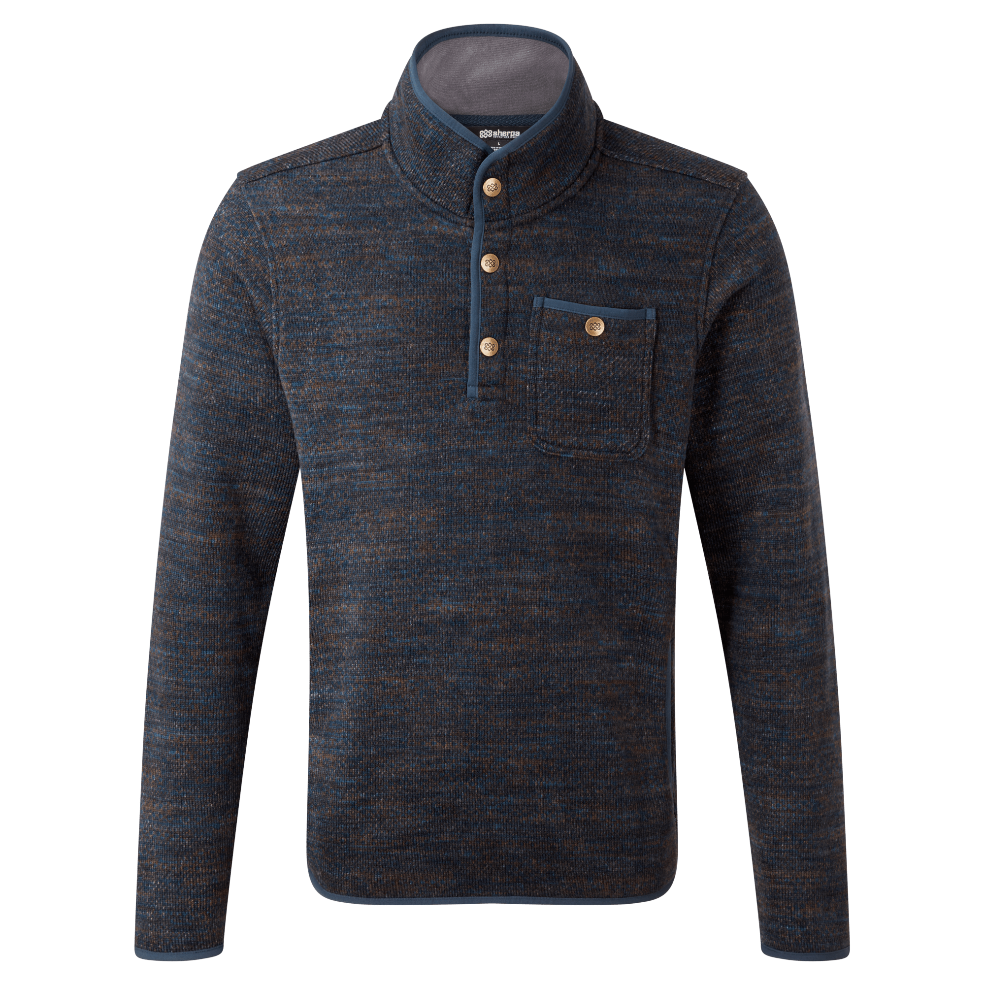 Lumbini Pullover - Rathee Blaue Textur