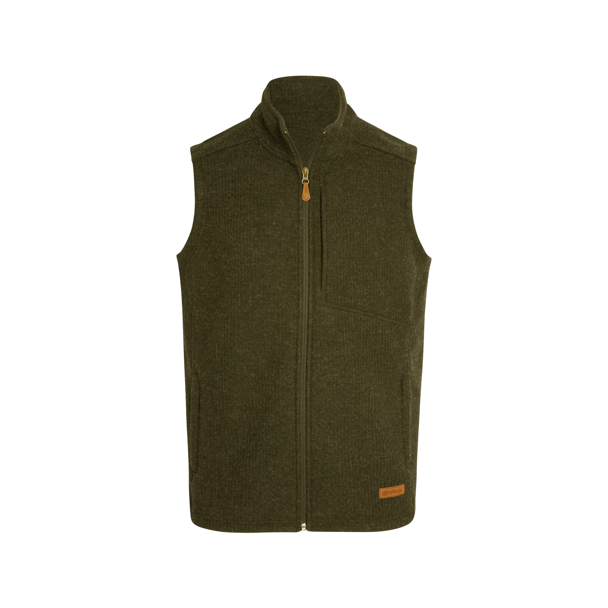 Namgyal Vest - Tamur River Olive