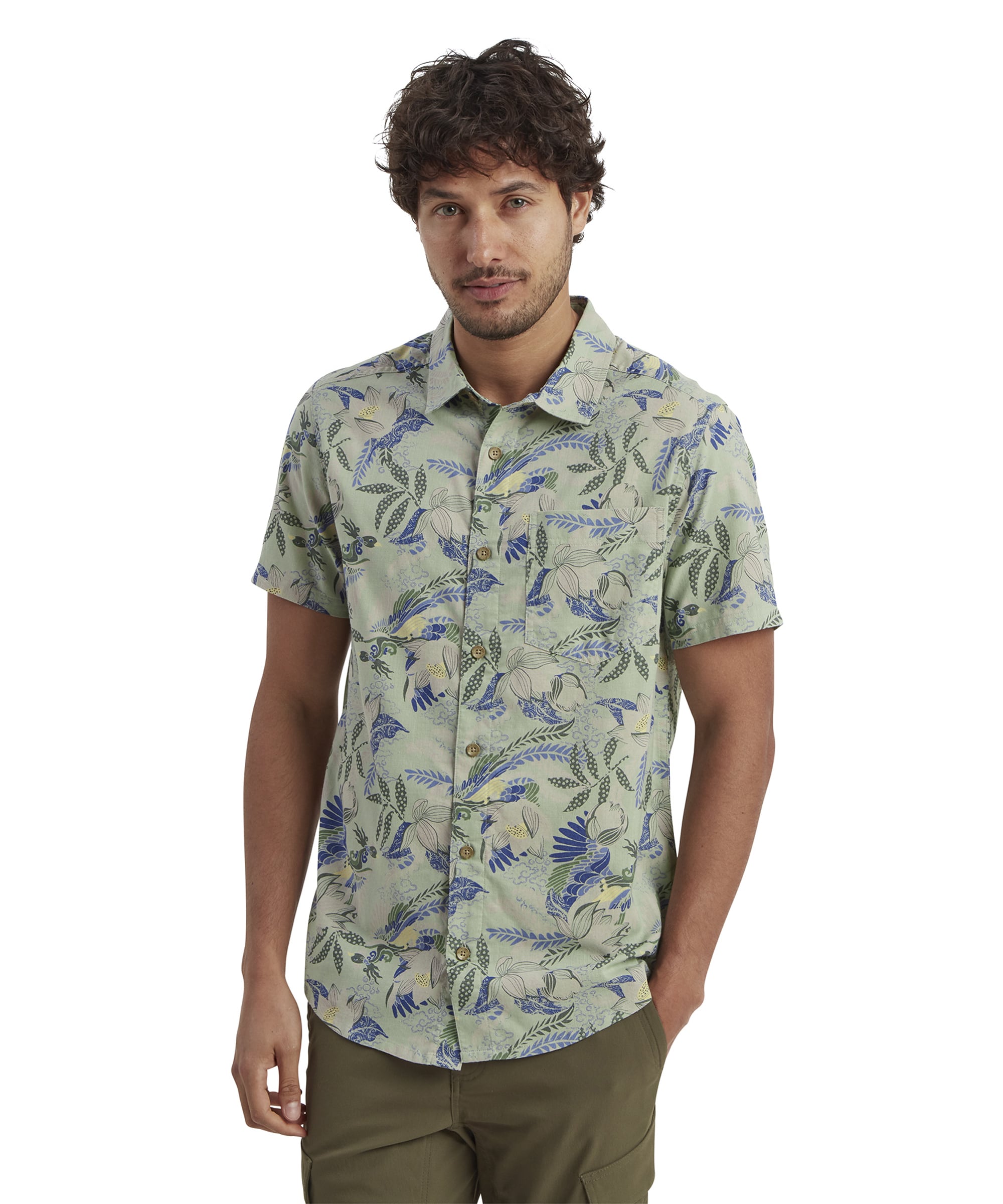 Phoenix Short Sleeve Shirt - Celery