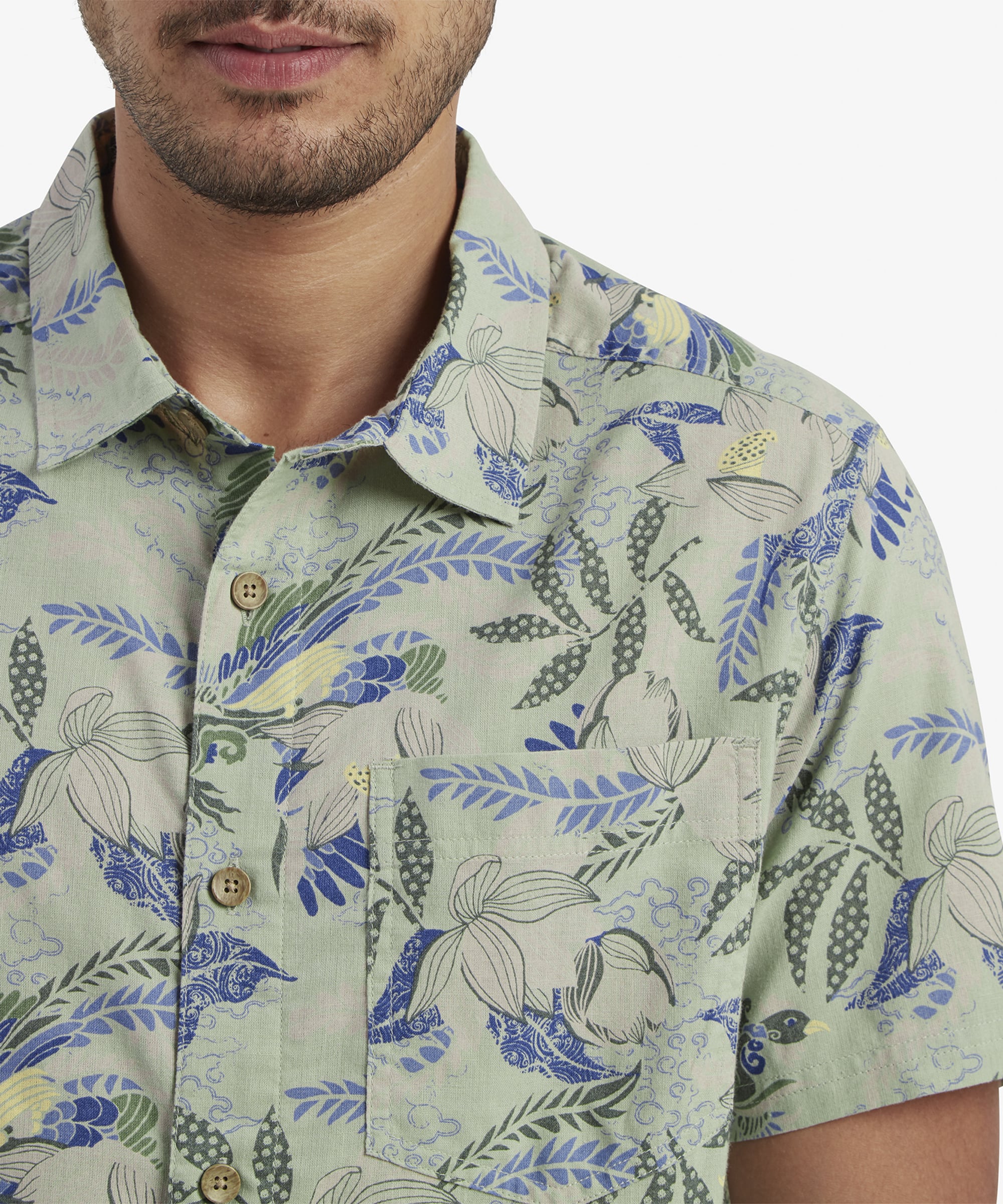 Phoenix Short Sleeve Shirt - Celery