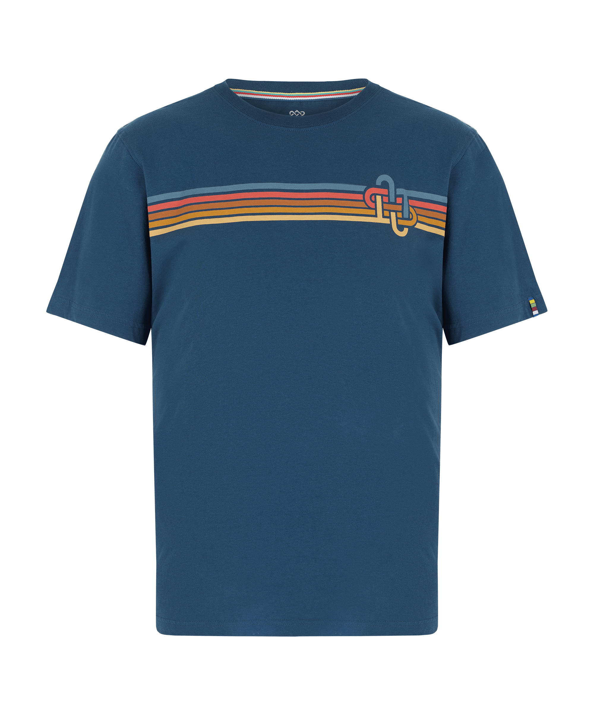 Sherpa Adventure Gear Retro Knot T-Shirt in Blue