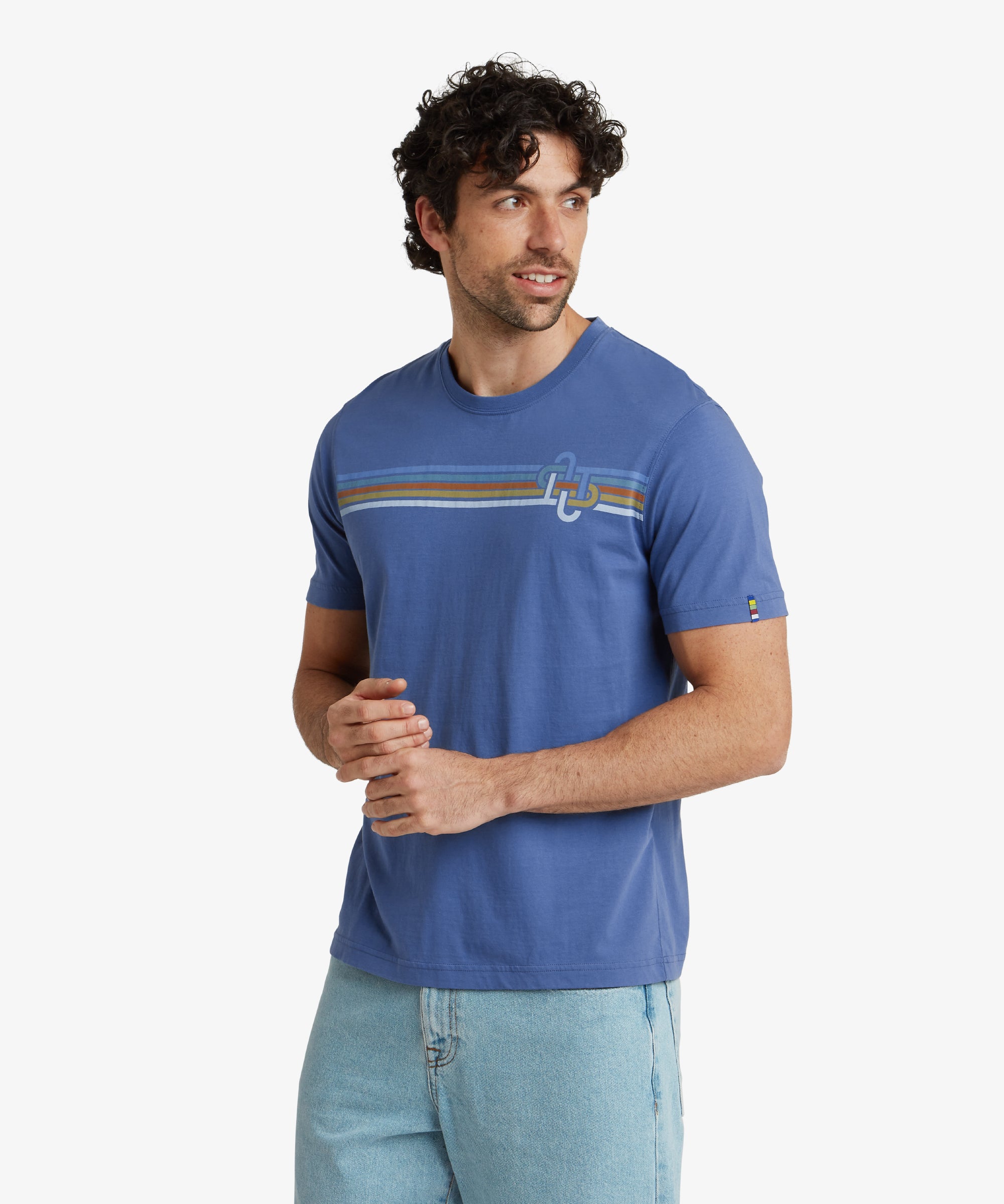 Retro Knot T-Shirt - Seaport Blue