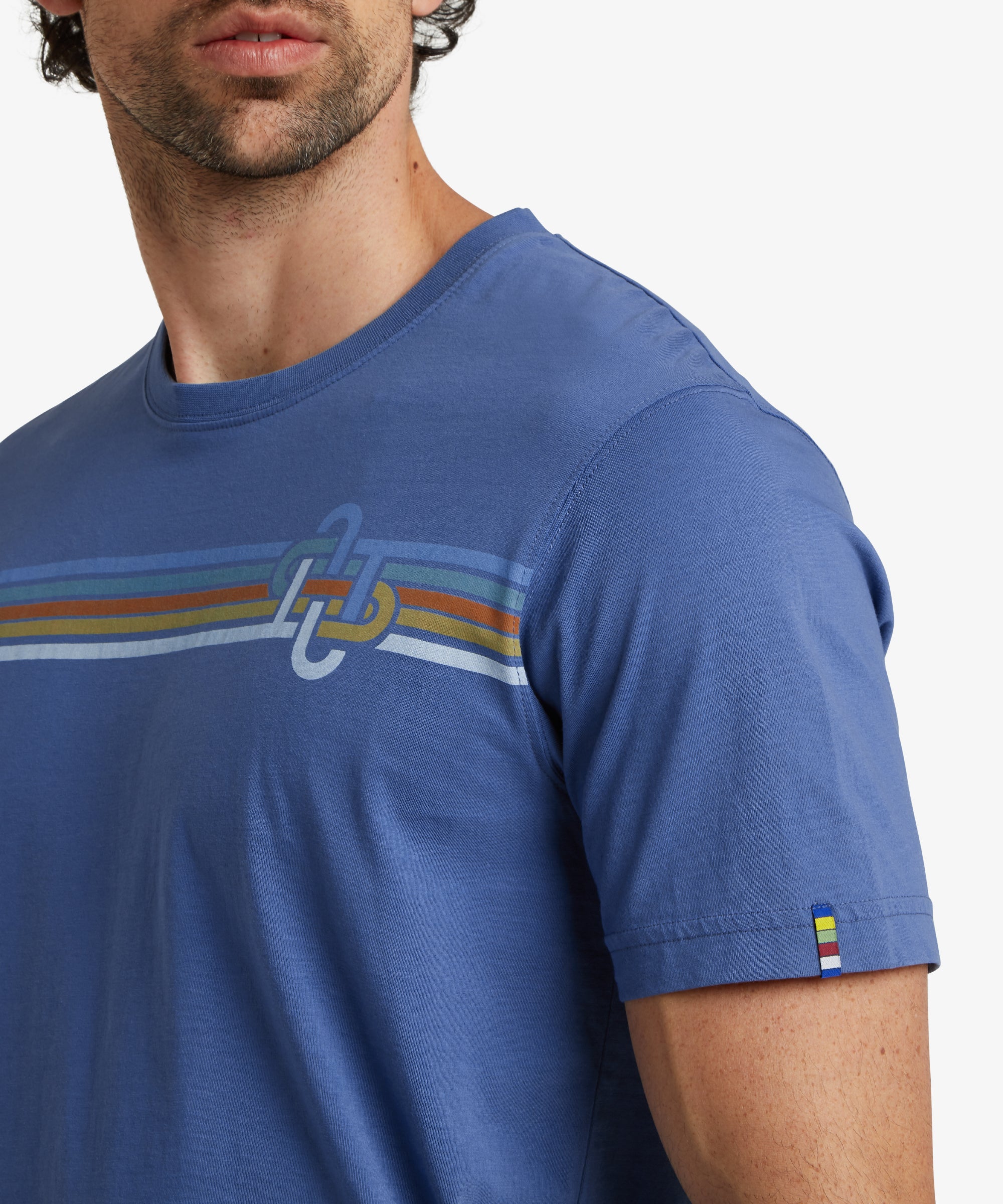 Retro Knot T-Shirt - Seaport Blue