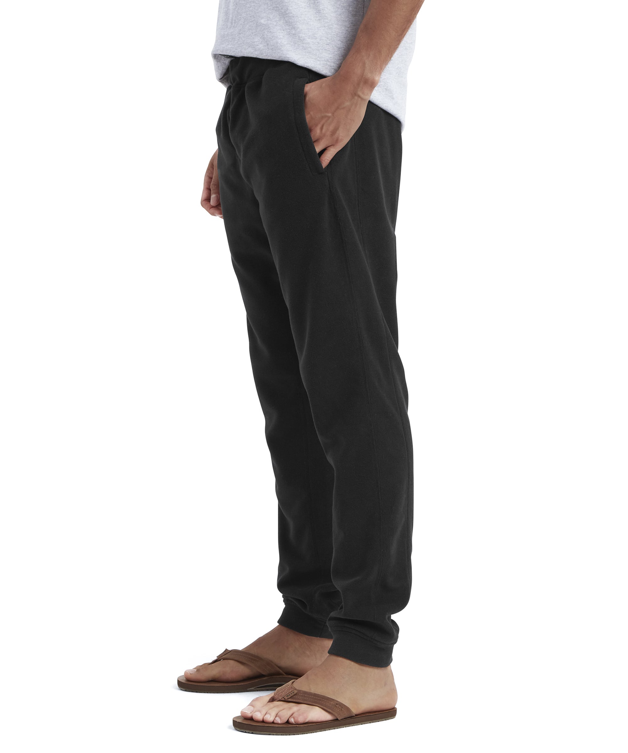 Rolpa Eco Fleece Jogger - Black