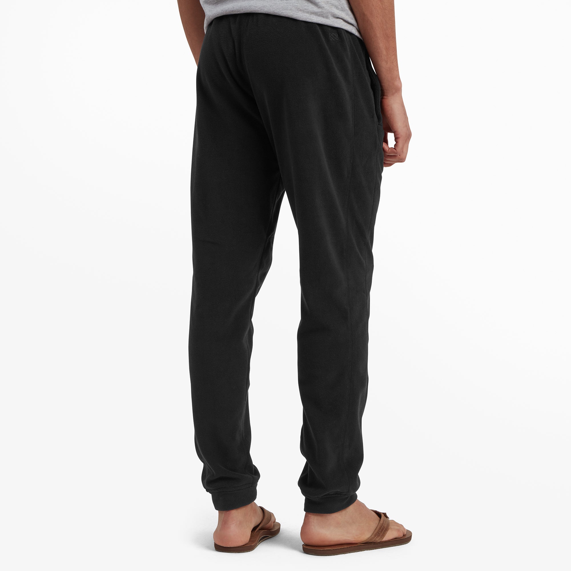 Rolpa Eco Fleece Jogger - Black