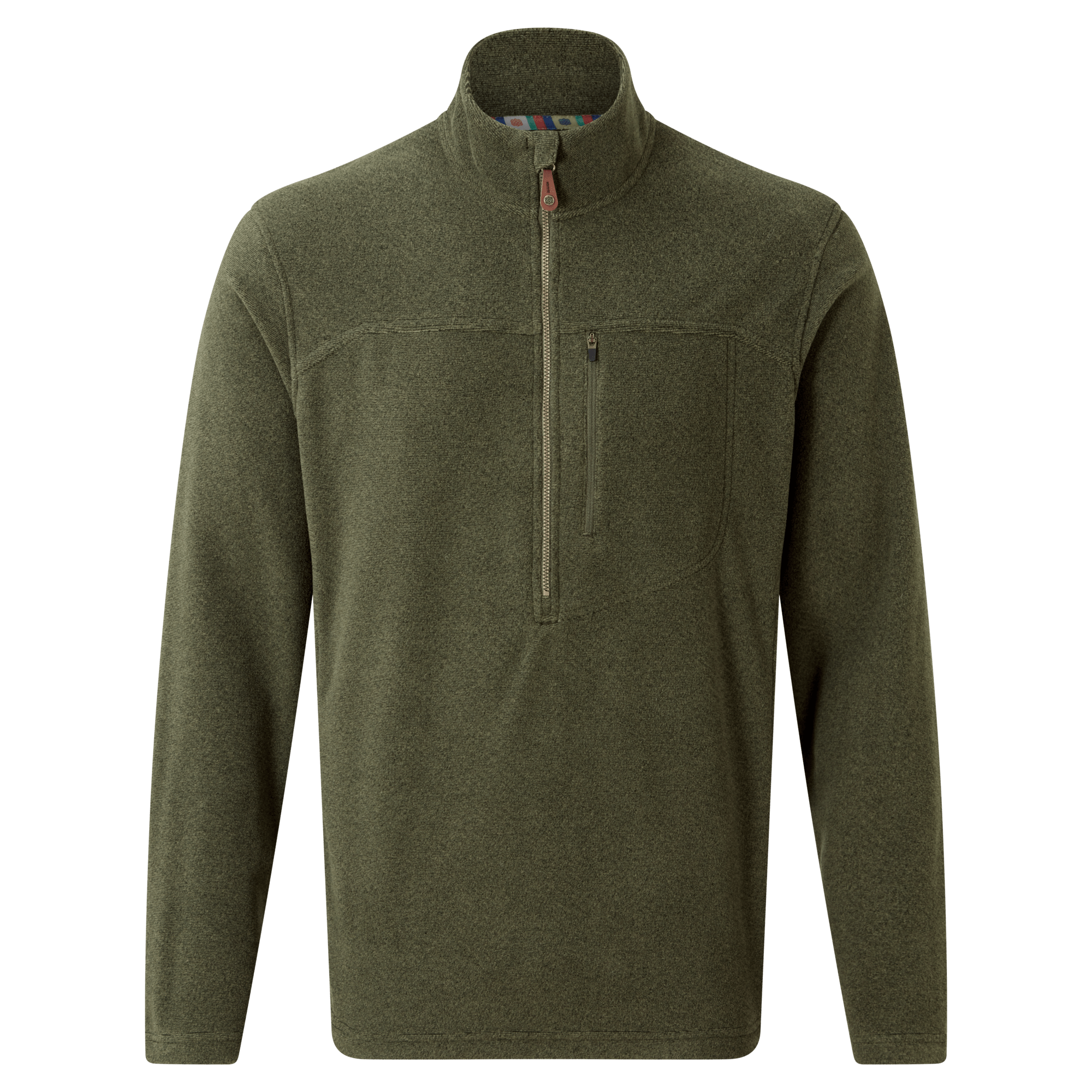 Rolpa Zip T-Shirt - Evergreen