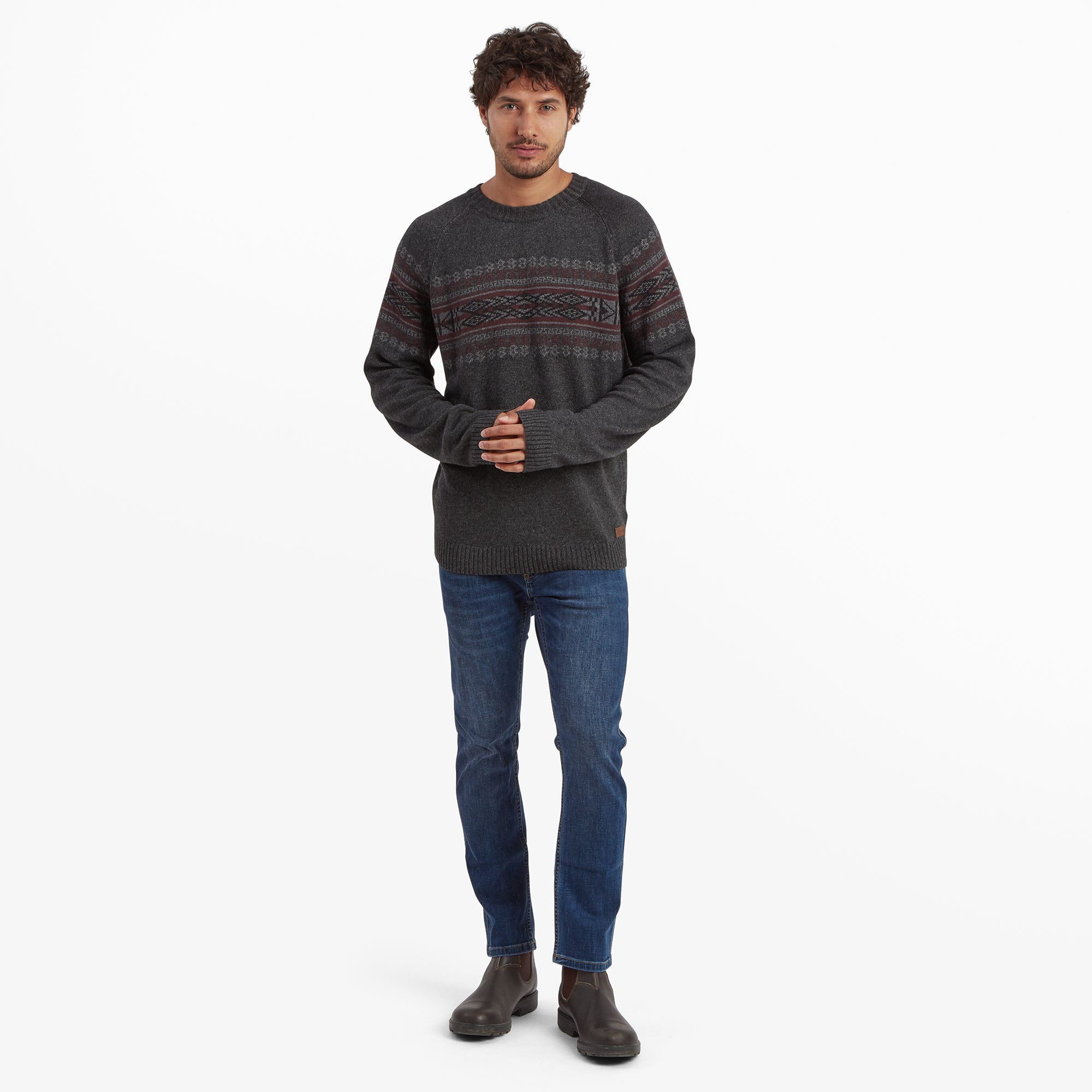 Sajit Eco Crew - Kharani Grey