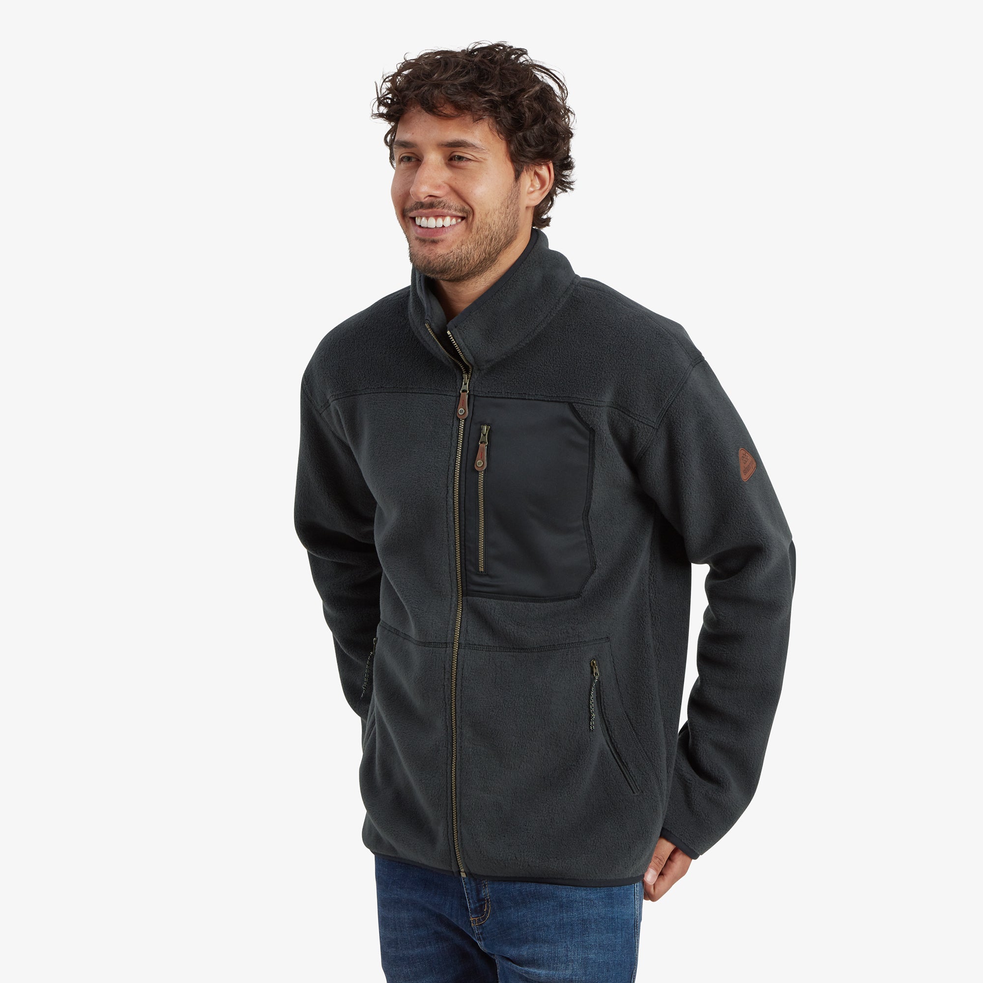 Sanani Eco Fleece Jacket - Black