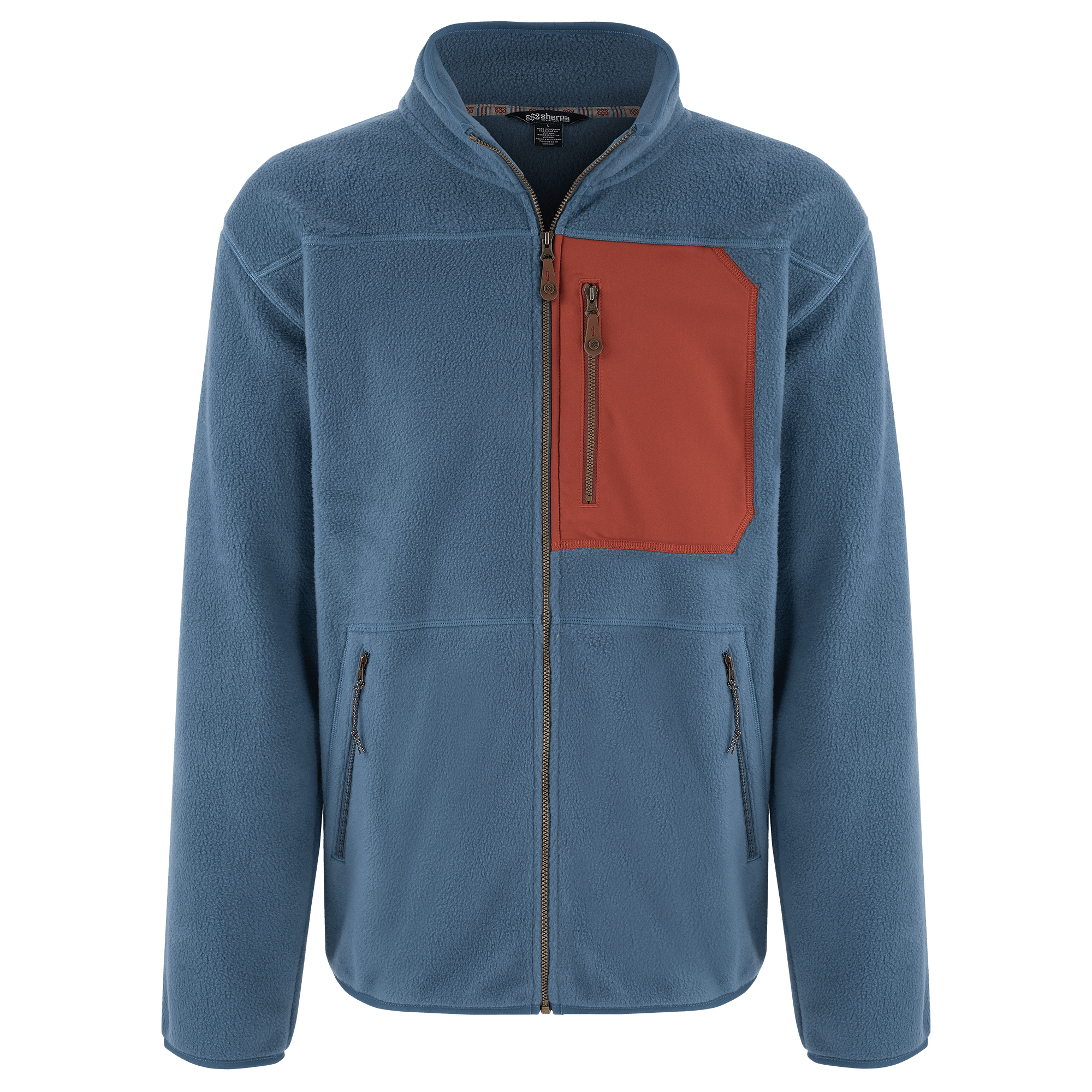 Sherpa Adventure Gear Sanani Eco Fleece Jacket in Blue