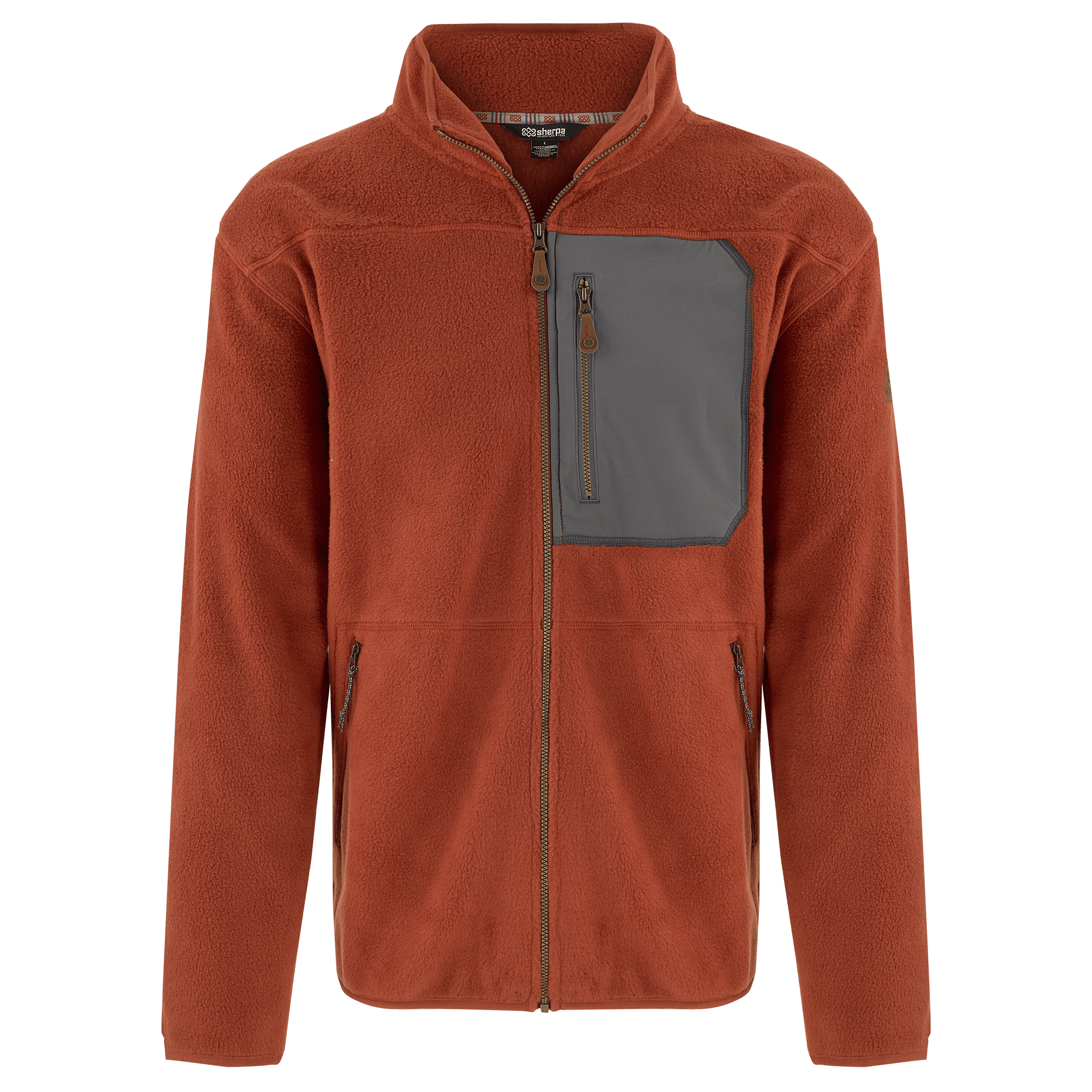 Sherpa Adventure Gear Sanani Eco Fleece Jacket in Red