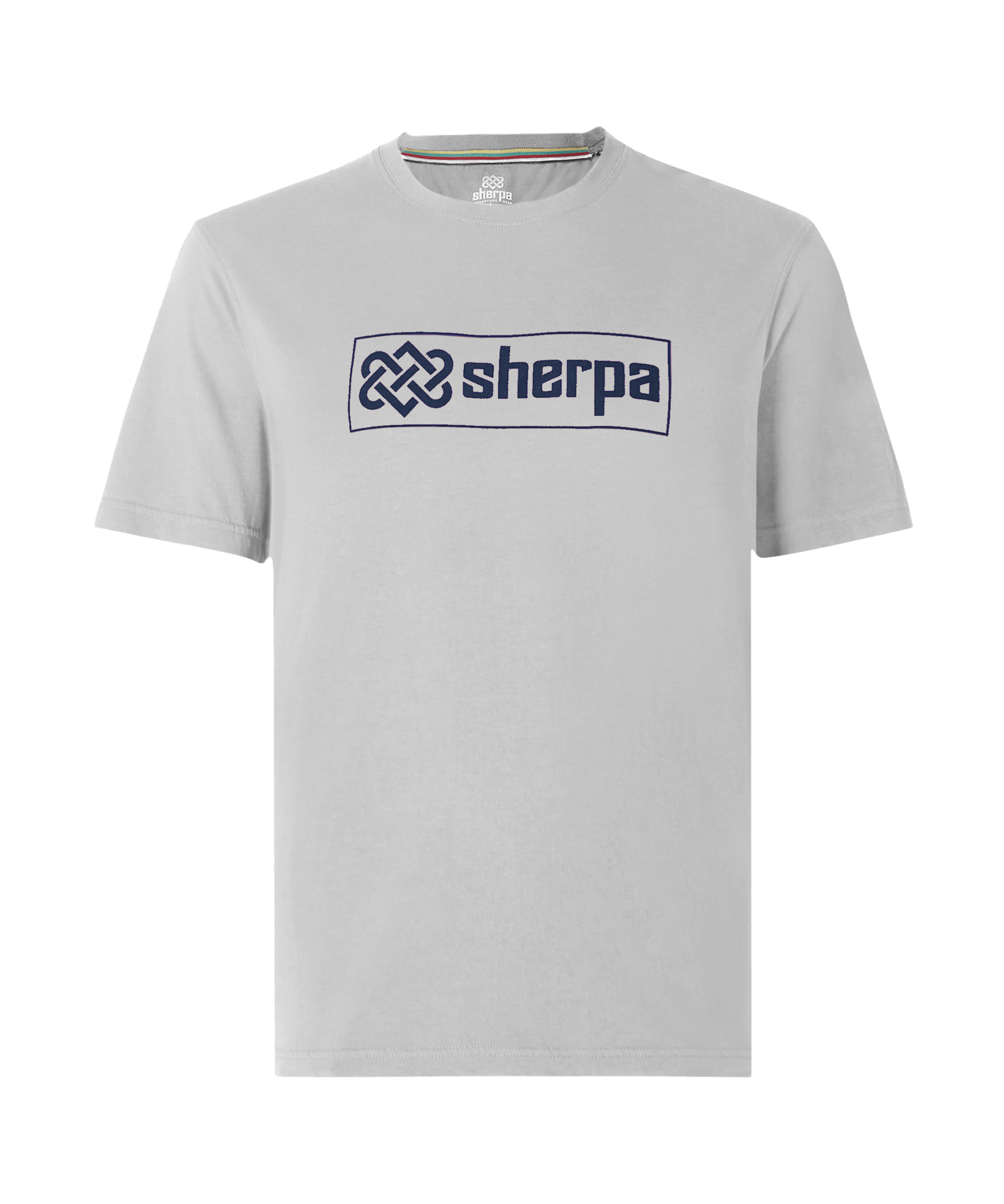 Sokaa T-Shirt – Logo in graumeliert